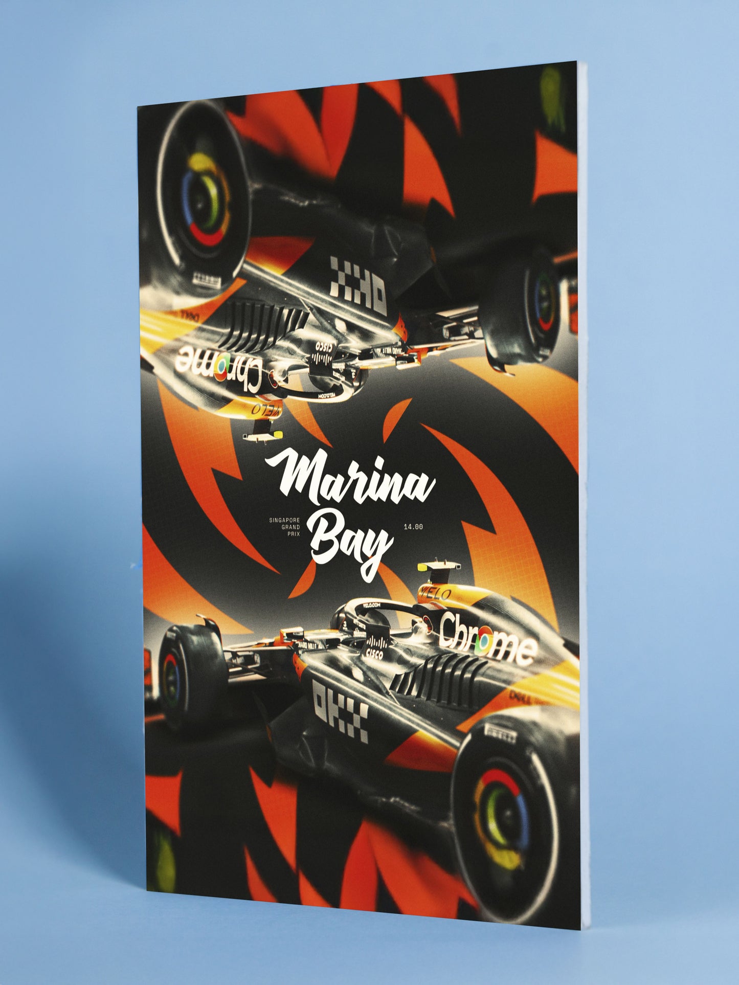 Marina Bay Singapore Grand Prix McLaren Poster