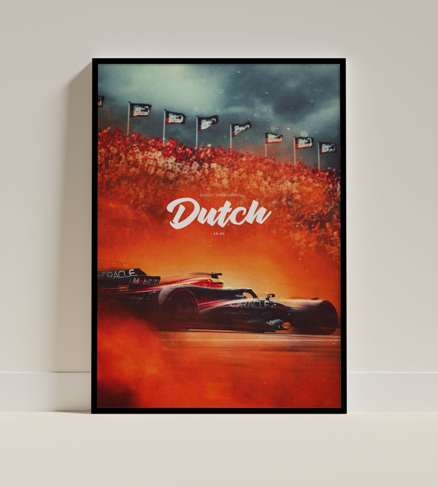 Dutch Grand Prix Zandvoort Formula 1 Racing Poster