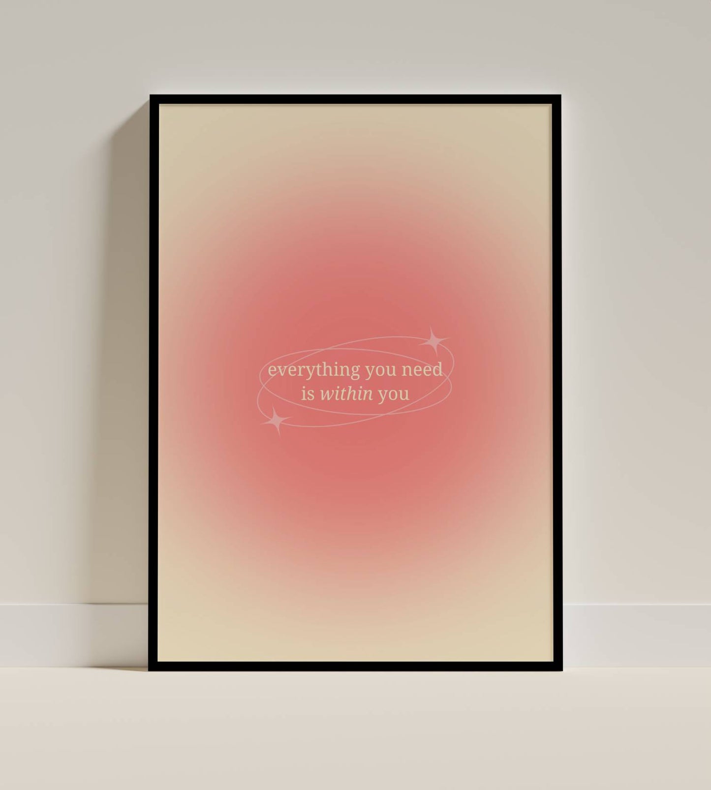Inner Strength Motivational Poster