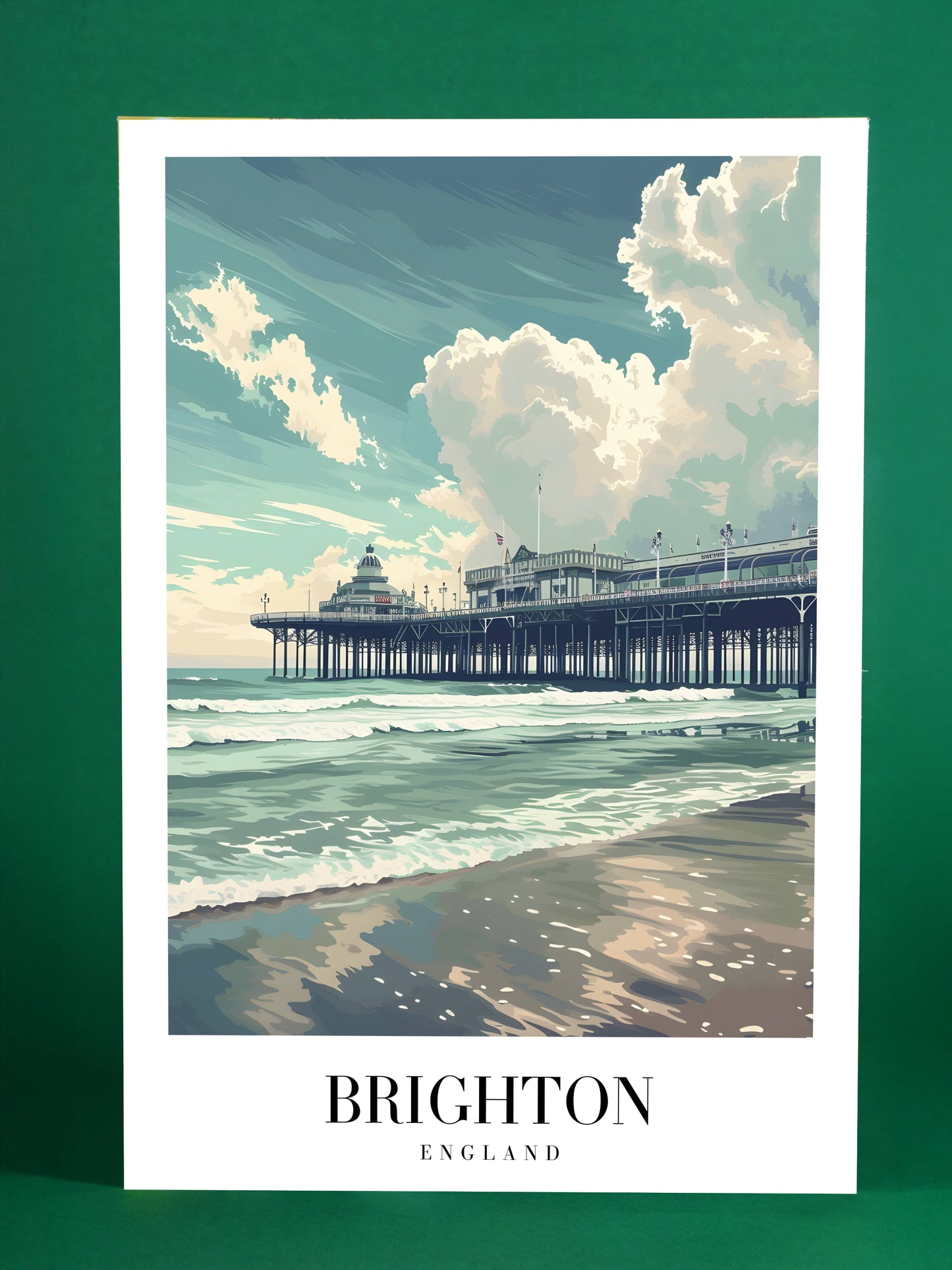 Brighton Pier Seaside Print