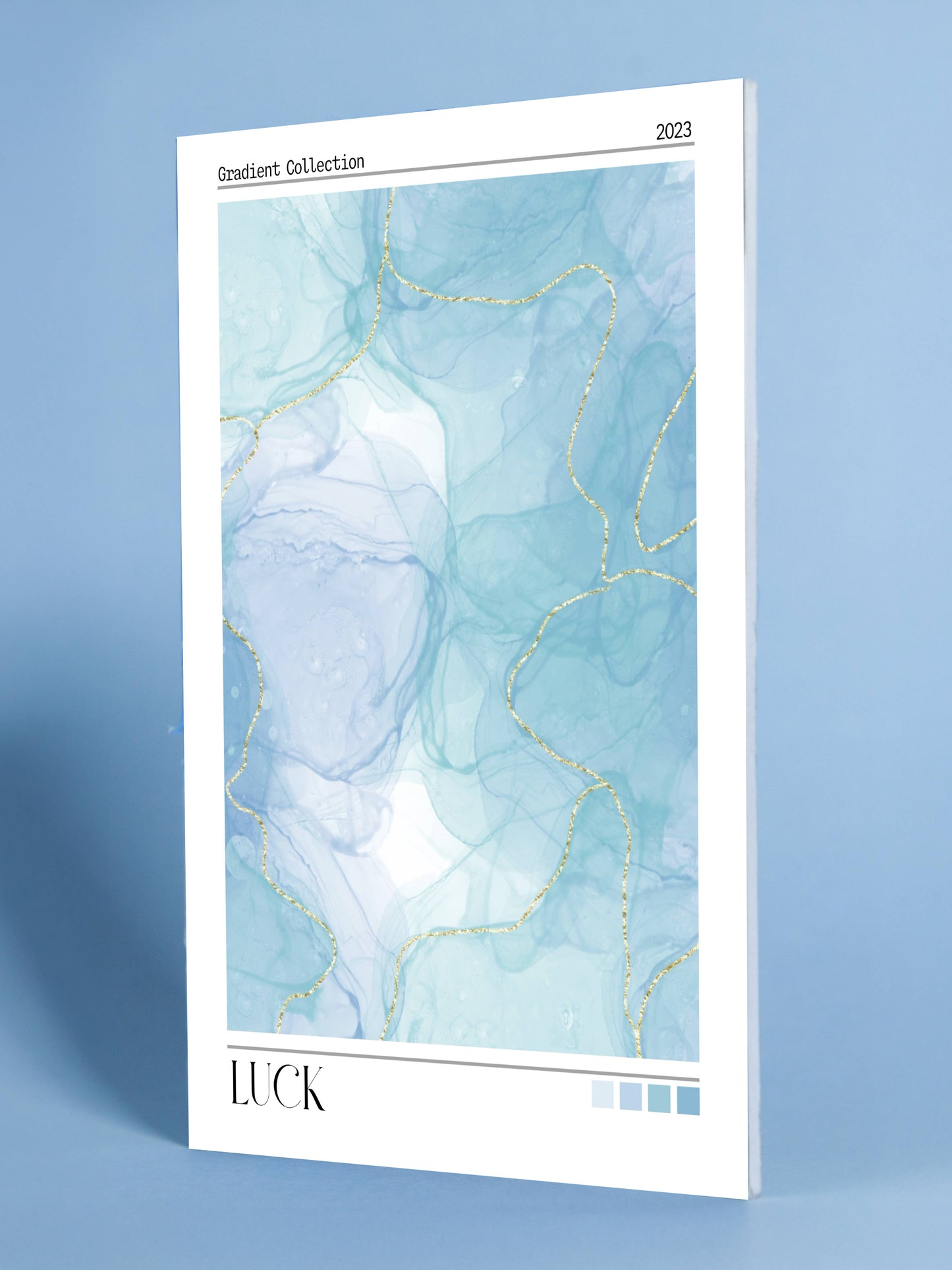 LUCK Gradient Collection Poster