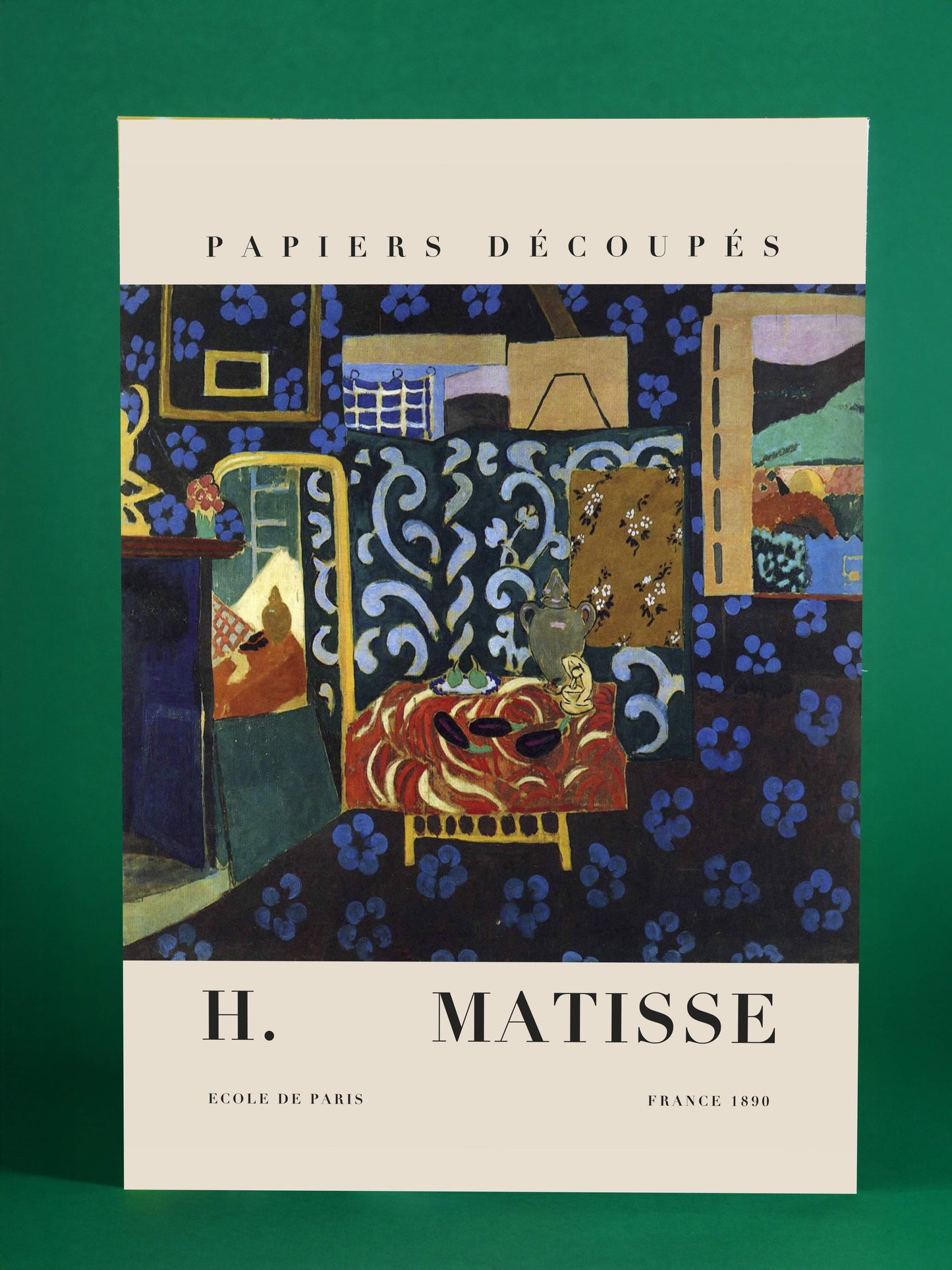 Henri Matisse Art Print – Papiers Découpés