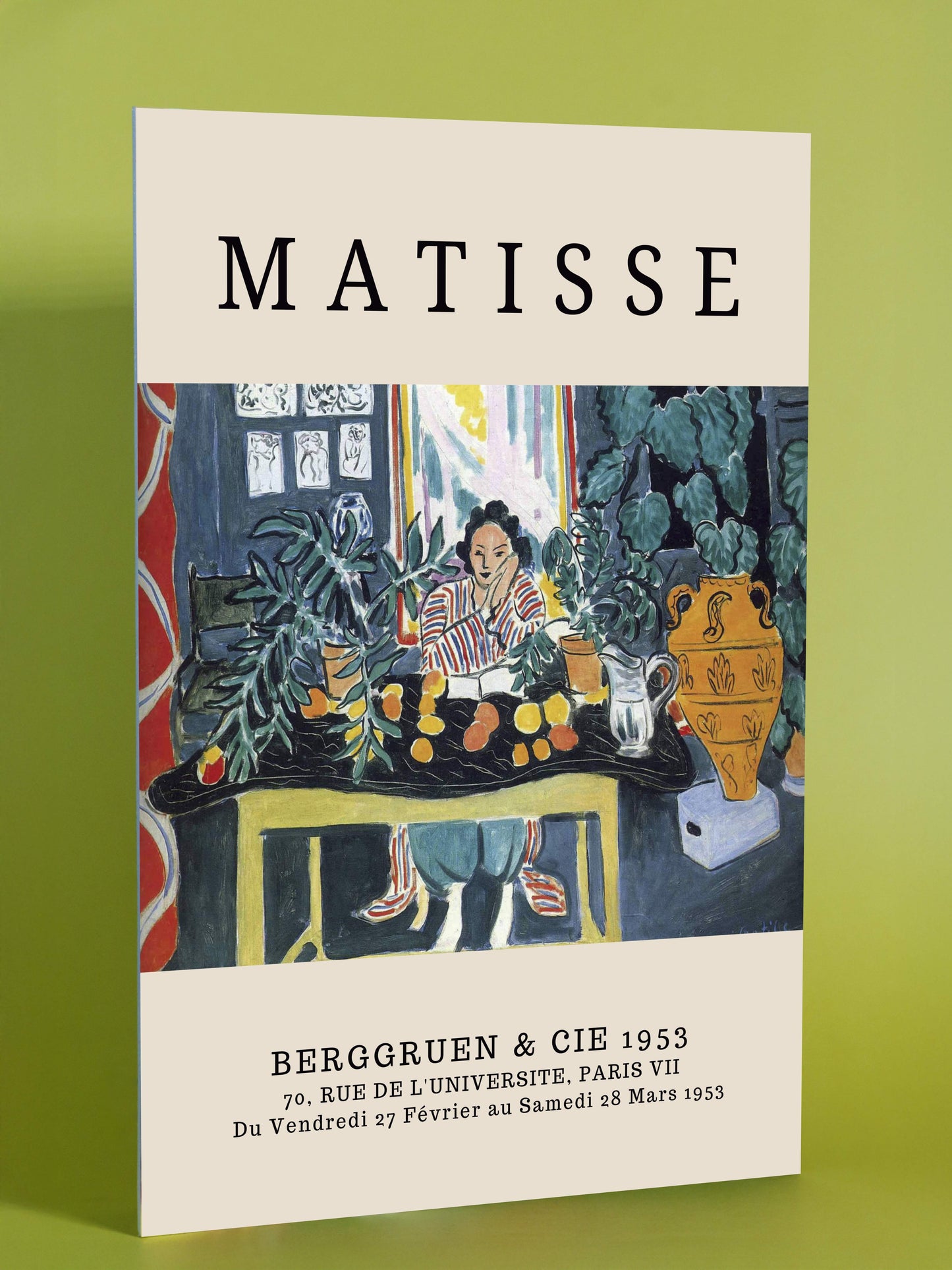 Matisse Berggruen Exhibition Art