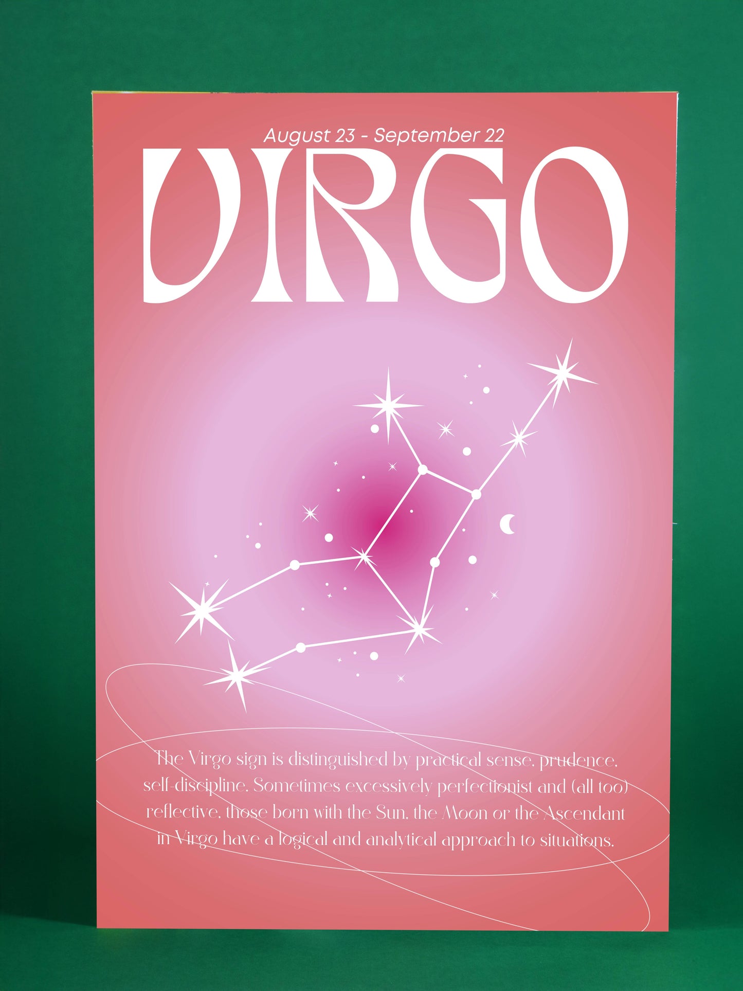 Virgo Zodiac Sign Art
