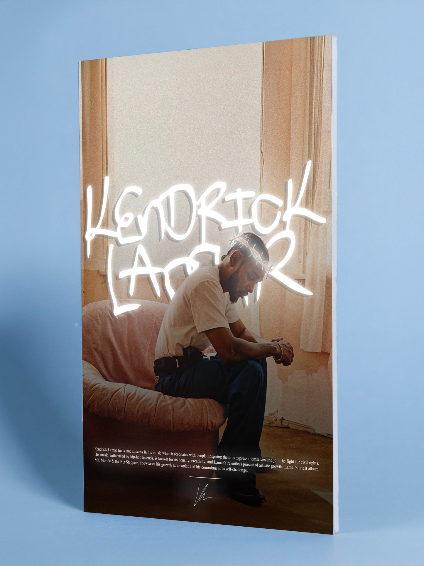 Kendrick Lamar – Minimalist Inspiration Poster