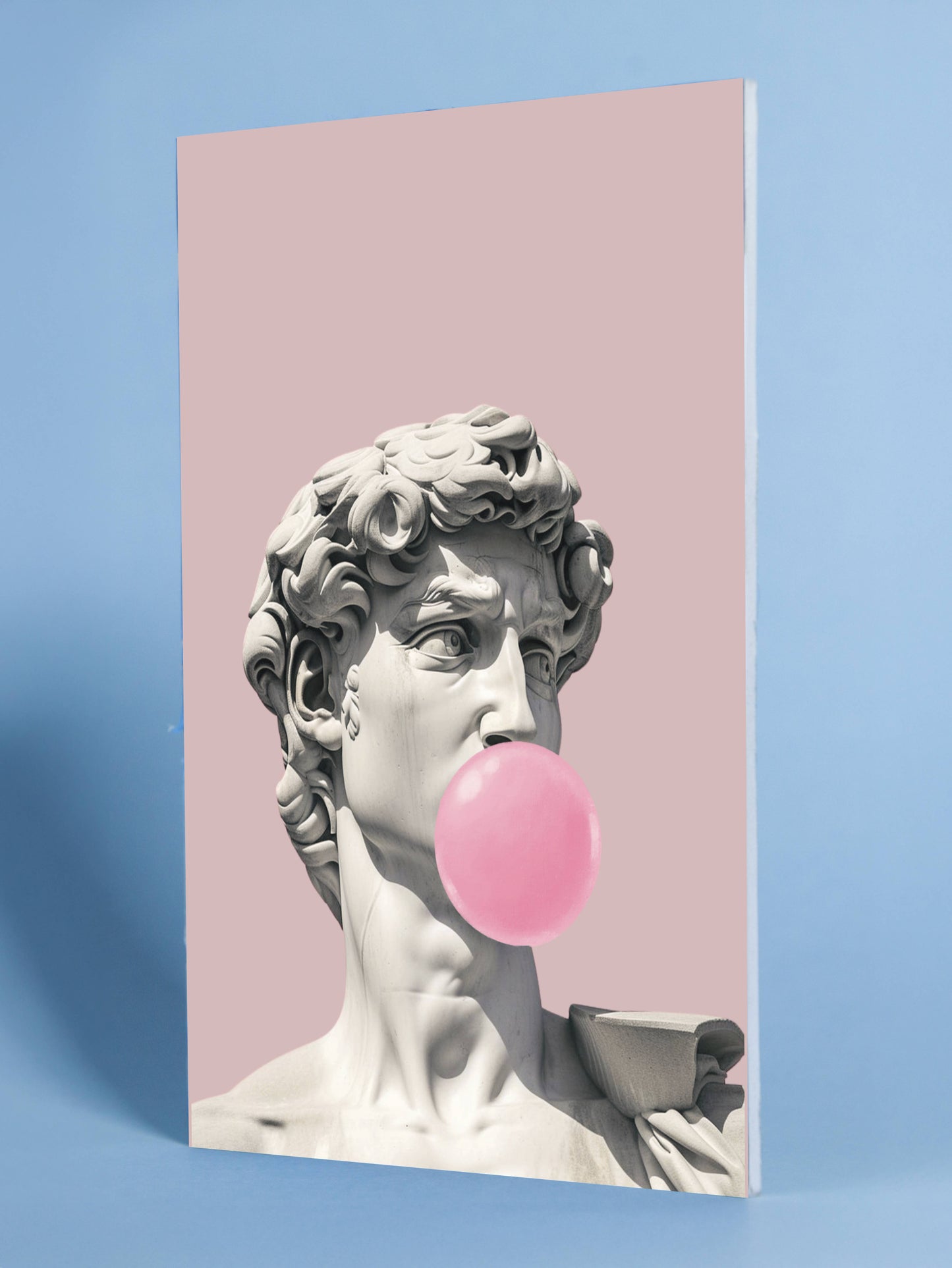 Modern Renaissance Bubblegum Statue Art