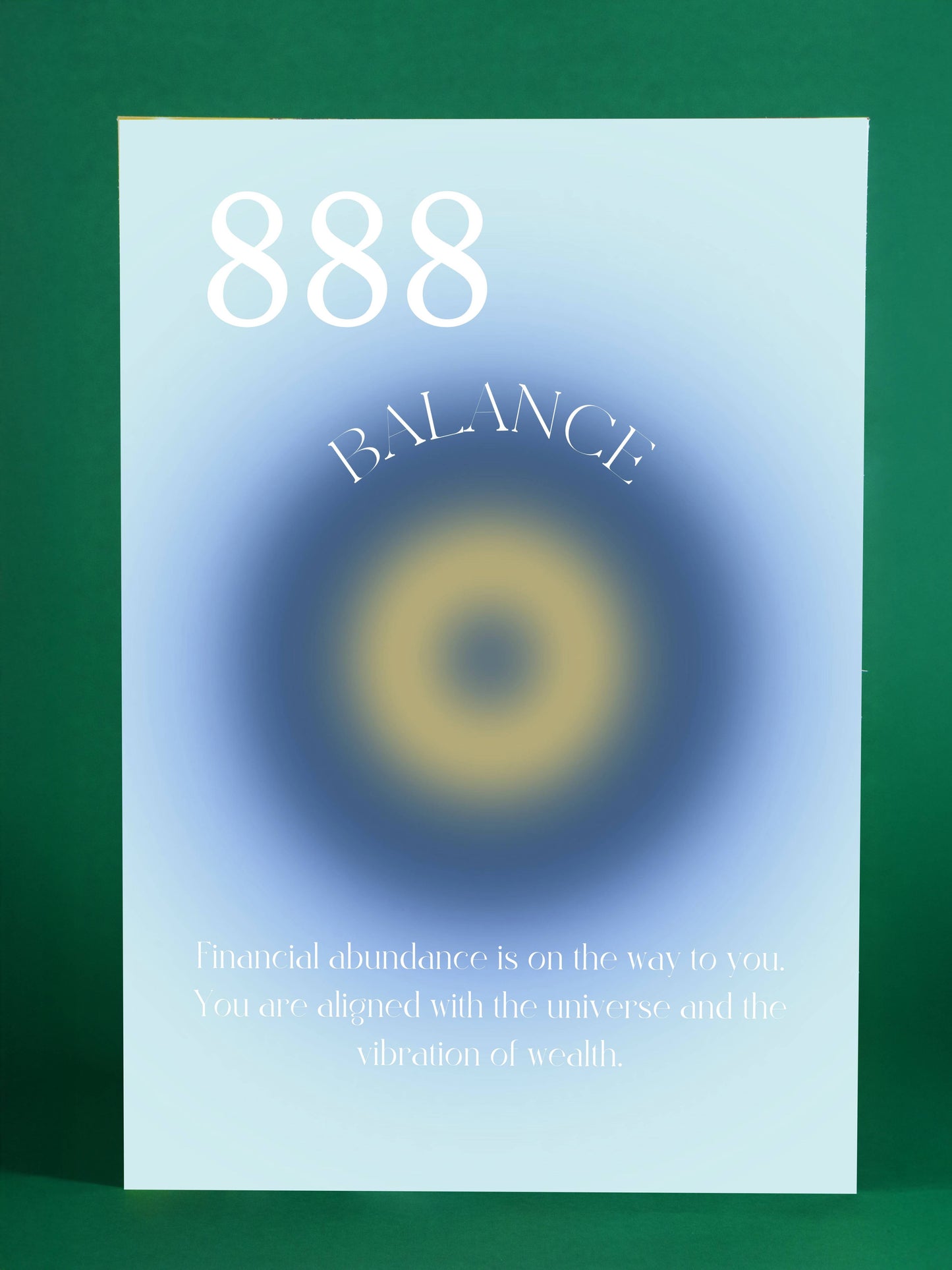 Angel Number 888 Balance & Abundance