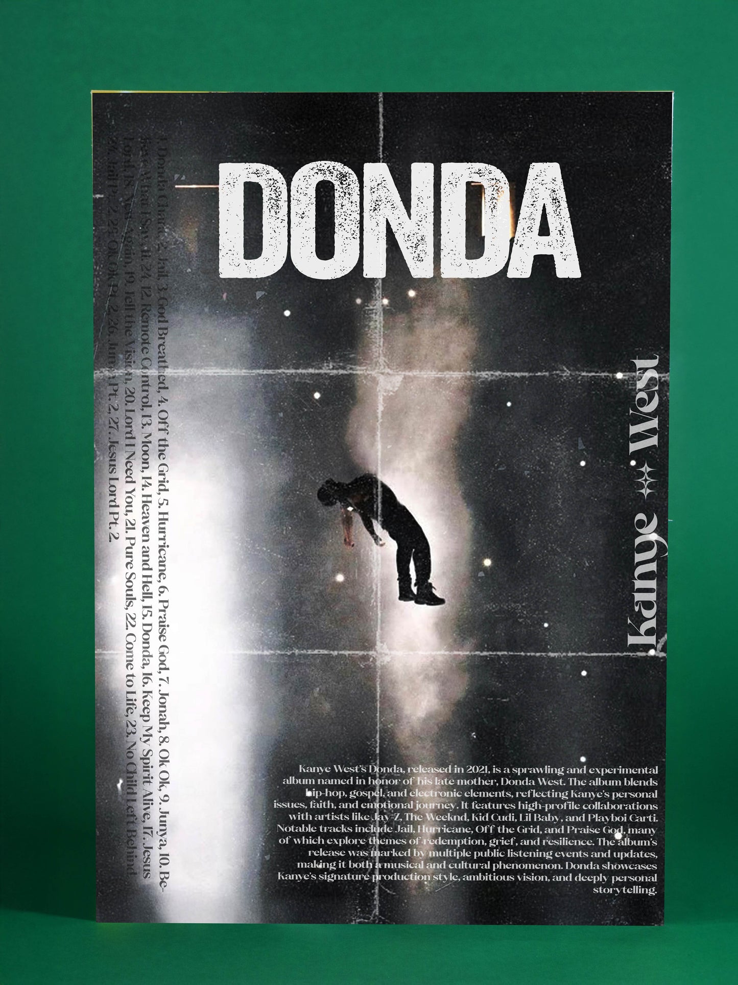Kanye West “Donda” Album Poster