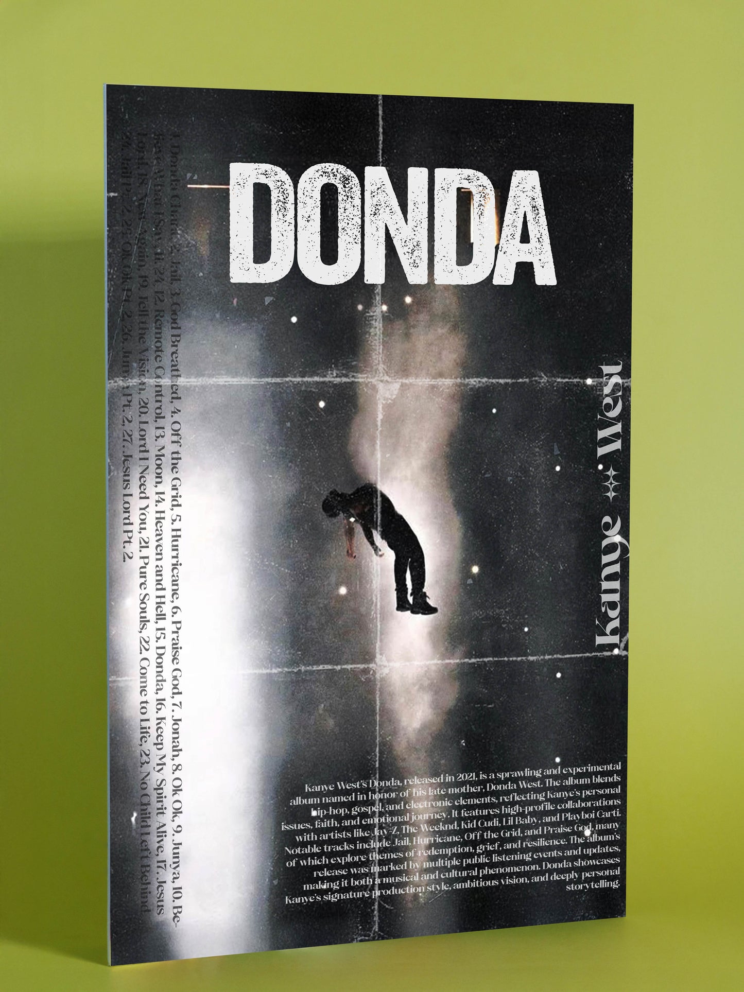 Kanye West “Donda” Album Poster