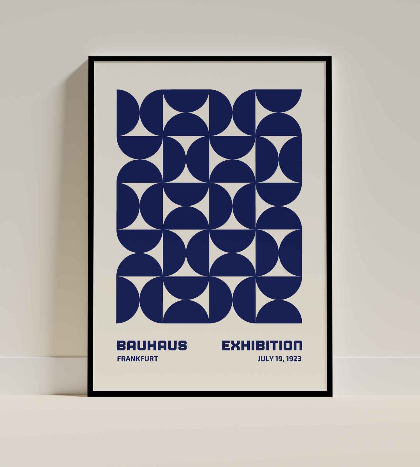 Bauhaus Frankfurt Exhibition 1923 Patterned