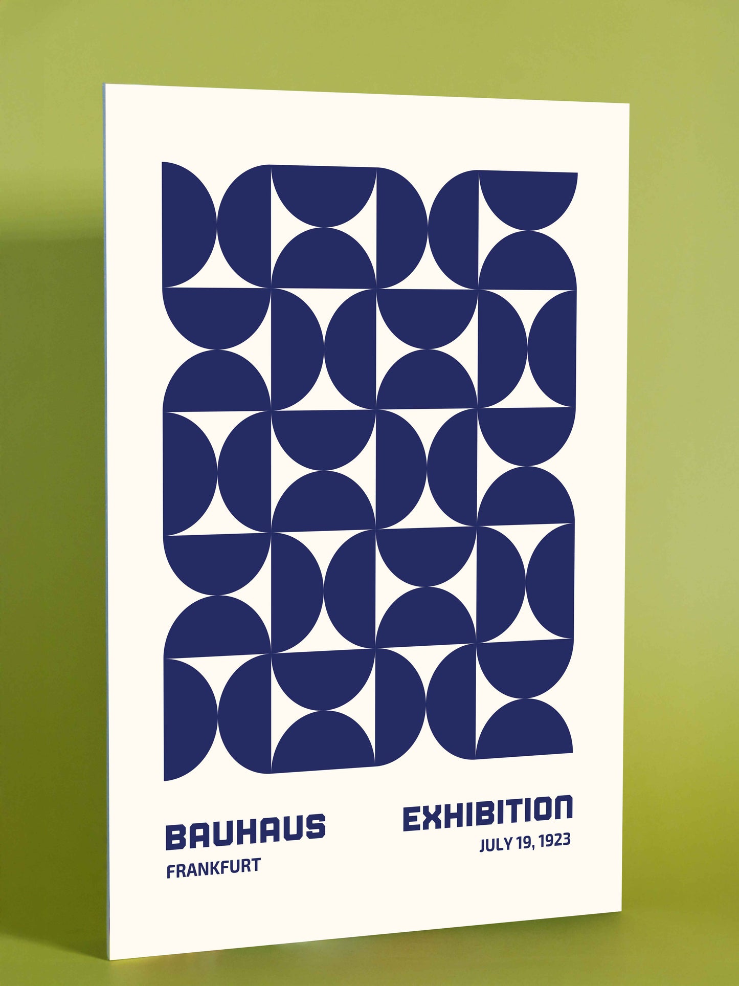 Bauhaus Frankfurt Exhibition 1923 Patterned