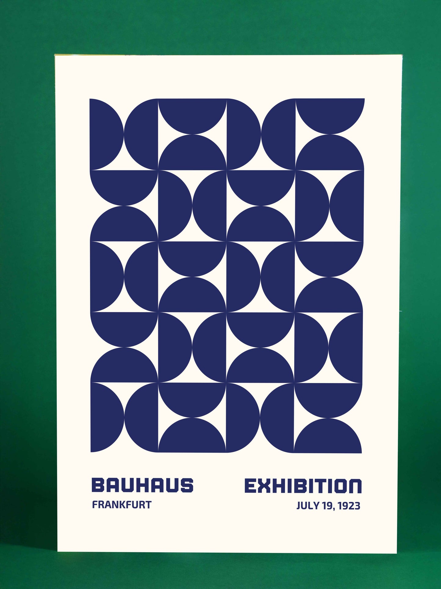 Bauhaus Frankfurt Exhibition 1923 Patterned