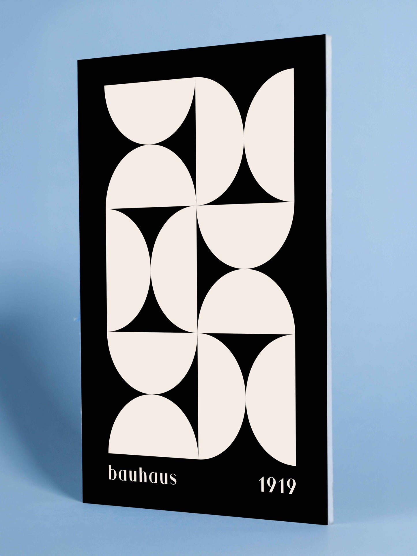 Bauhaus Geometric Artwork (1919) – Abstract Composition