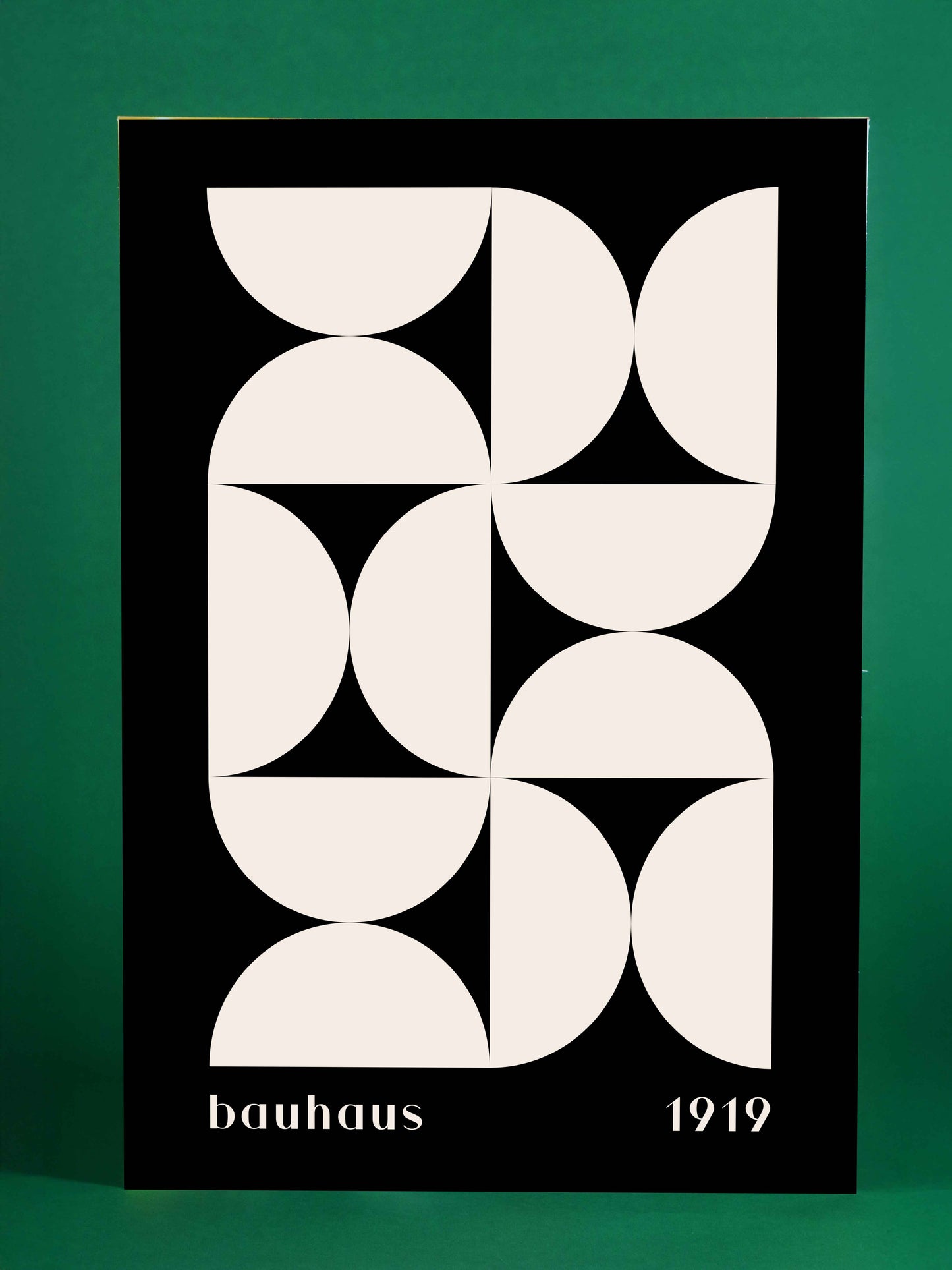 Bauhaus Geometric Artwork (1919) – Abstract Composition