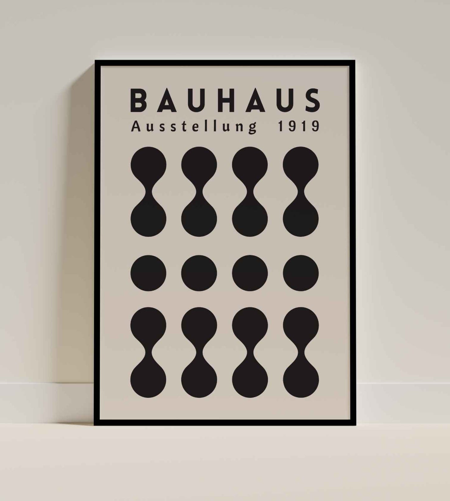 Bauhaus Ausstellung 1919 Abstract Geometric Art