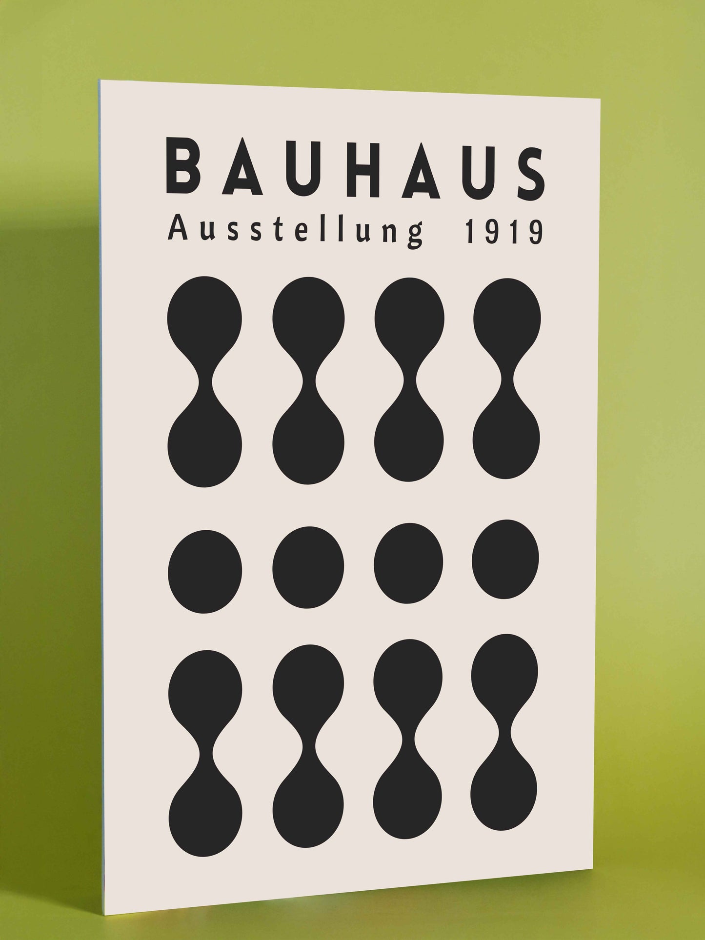 Bauhaus Ausstellung 1919 Abstract Geometric Art