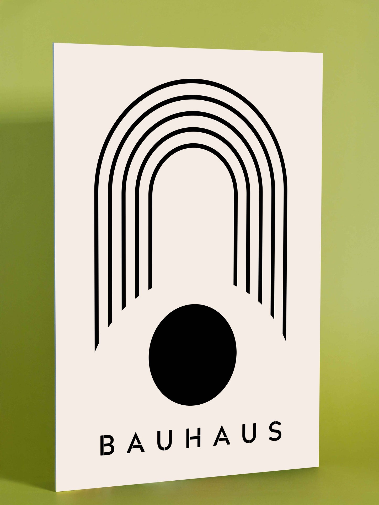 Bauhaus Abstract Arch