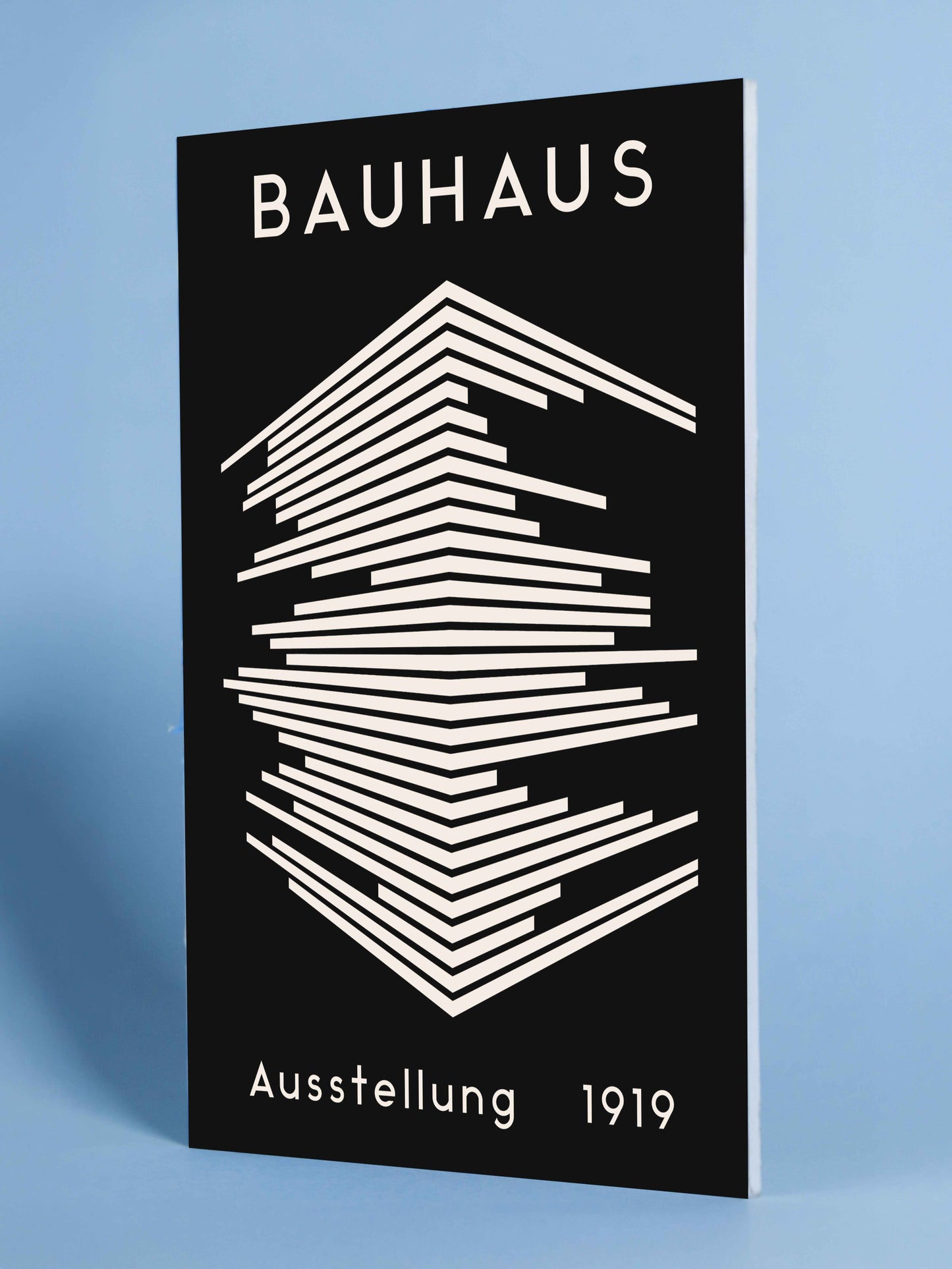 Bauhaus Ausstellung 1919 Geometric Lines Art