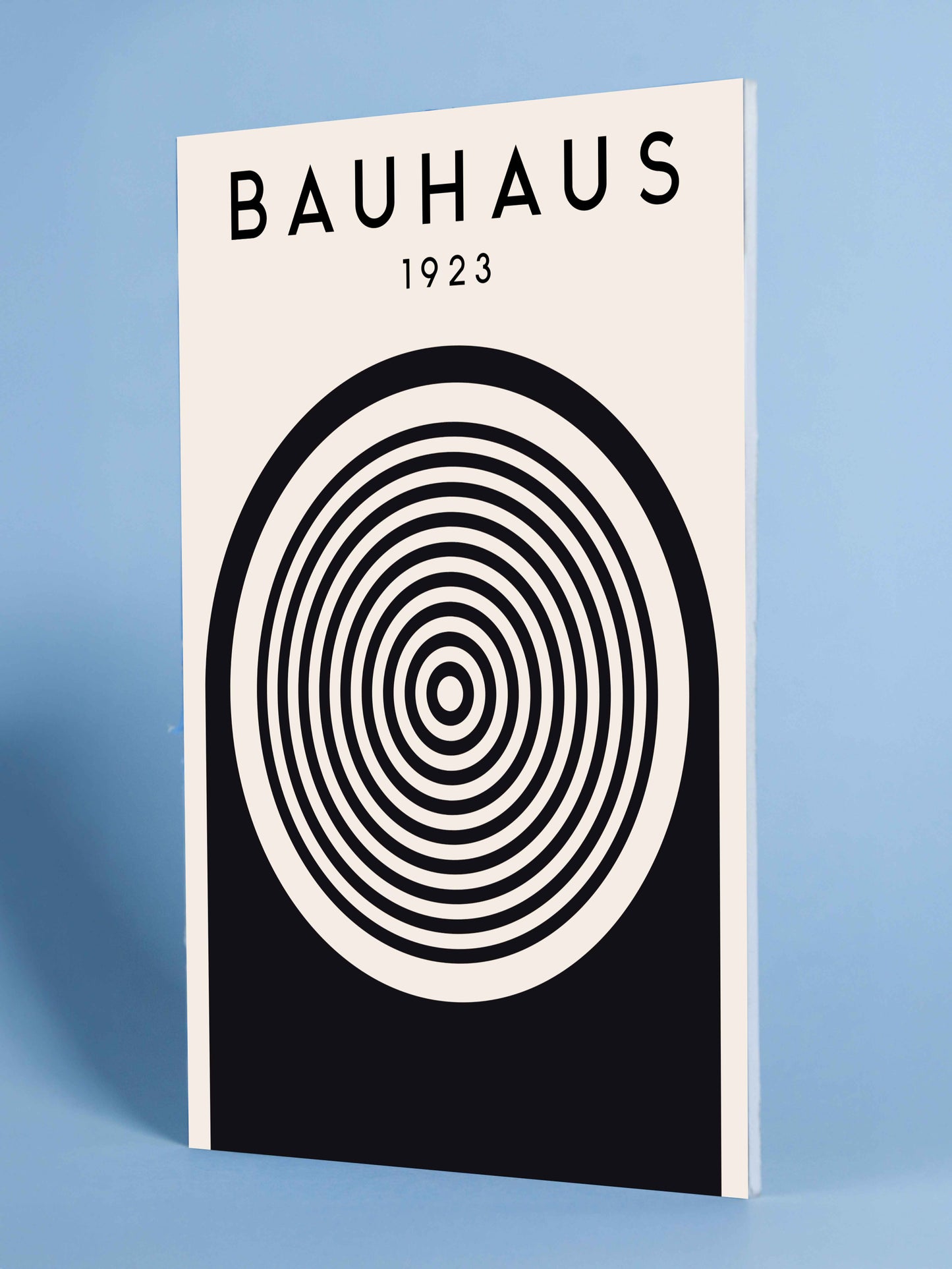 Bauhaus Concentric Circles Poster 1923