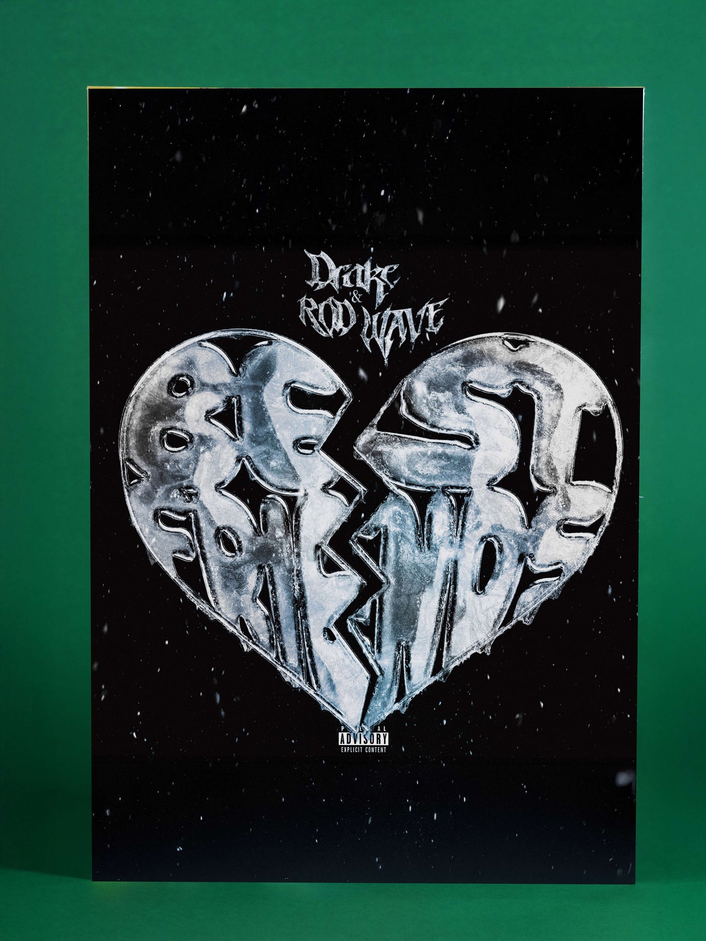Drake & Rod Wave “Best Friends” Art Poster