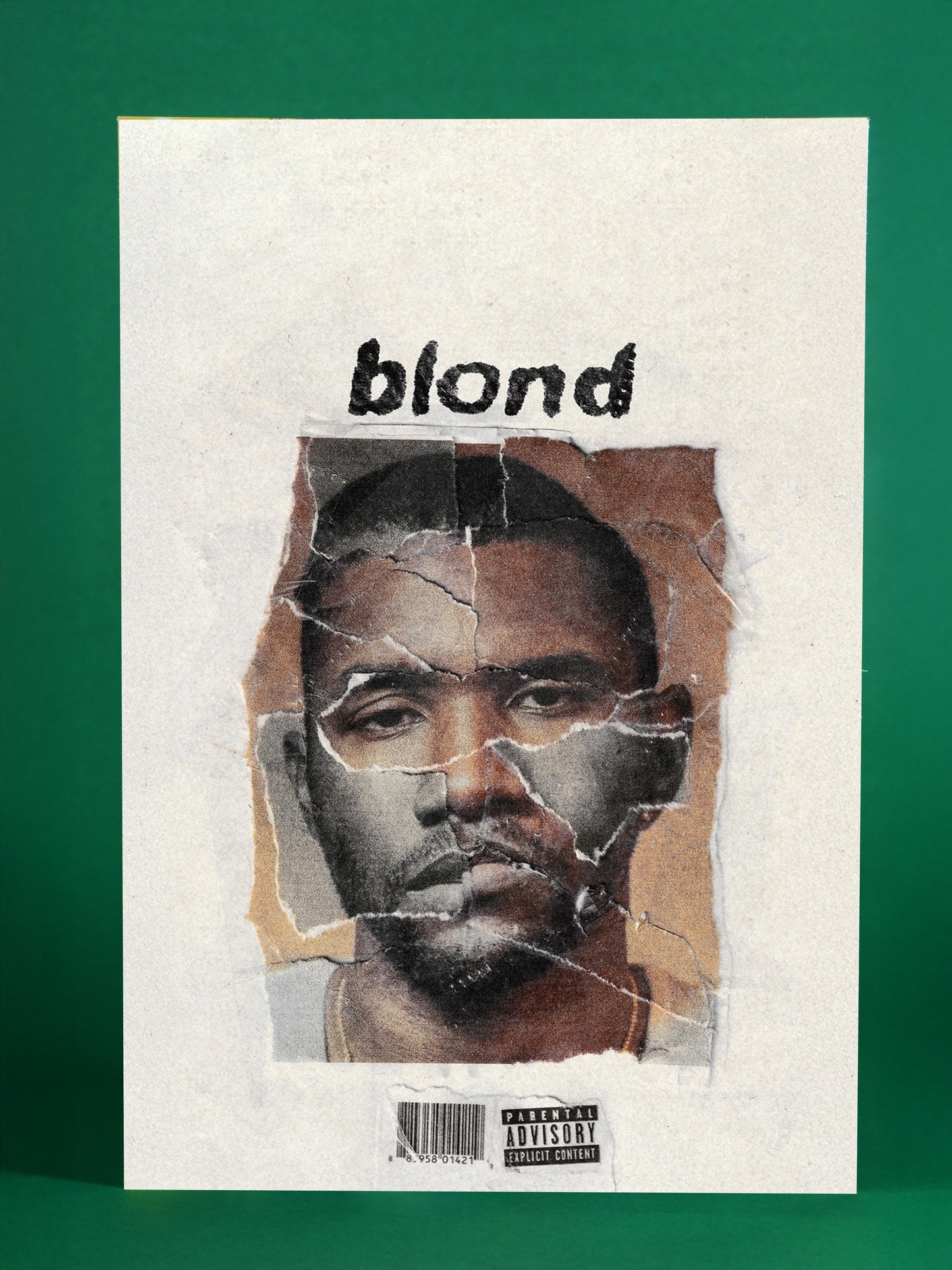 Frank Ocean – Blonde Collage Poster