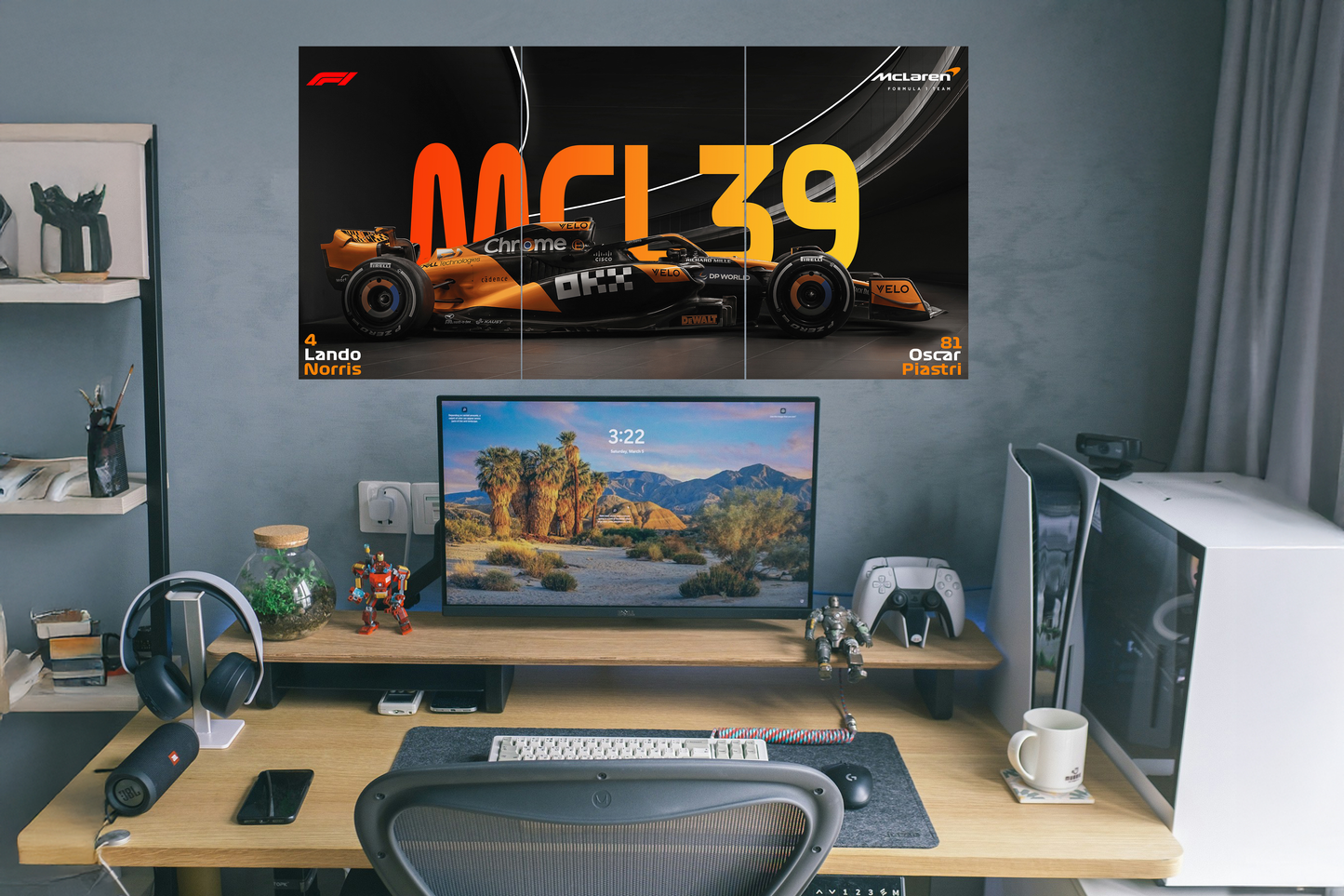 McLaren MCL39 A3 Split Poster