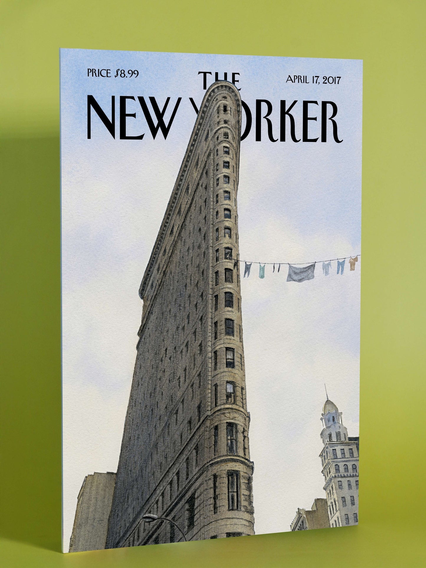 Flatiron Fantasy: New Yorker April 17, 2017