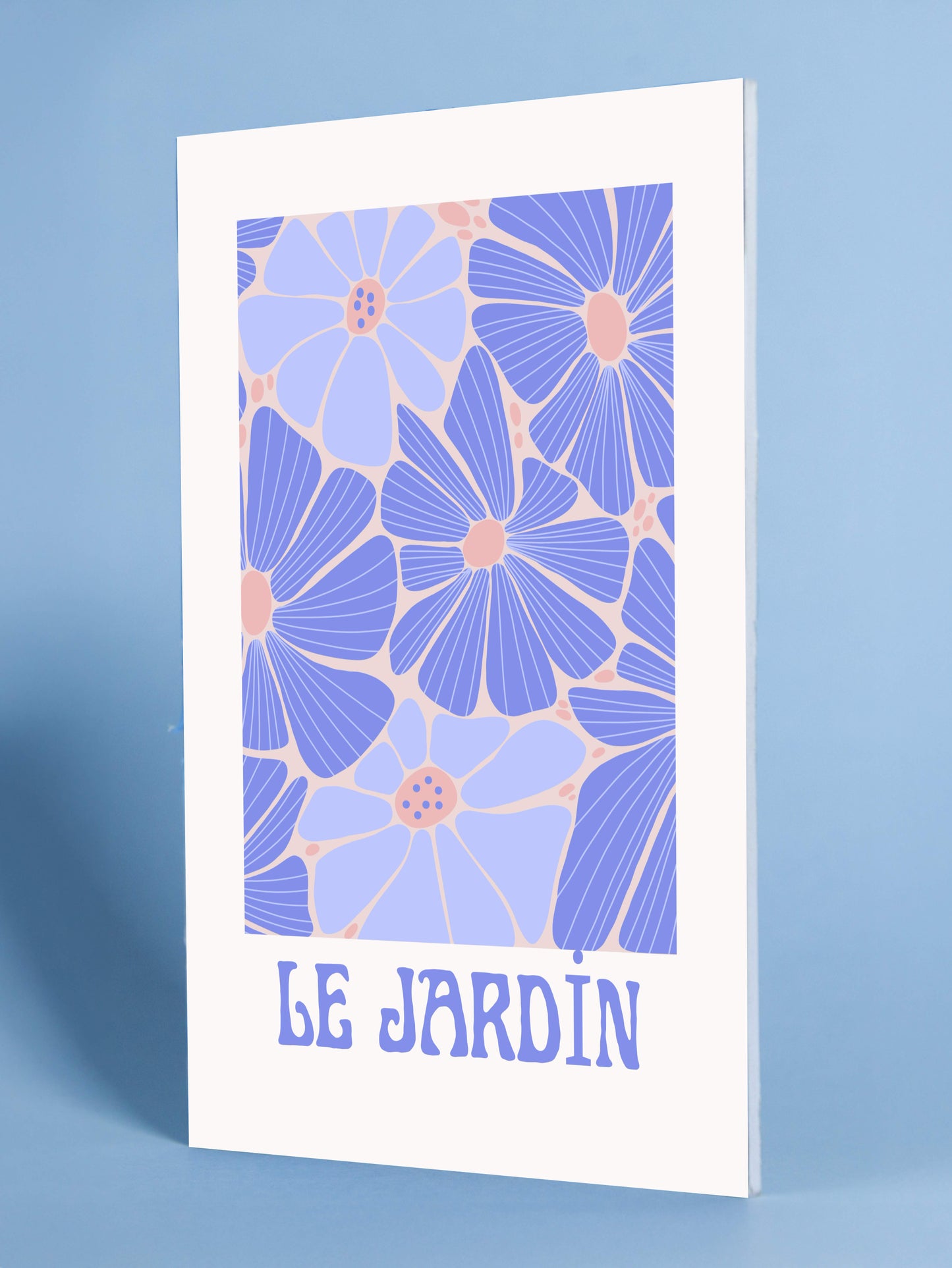 Le Jardin Floral Poster