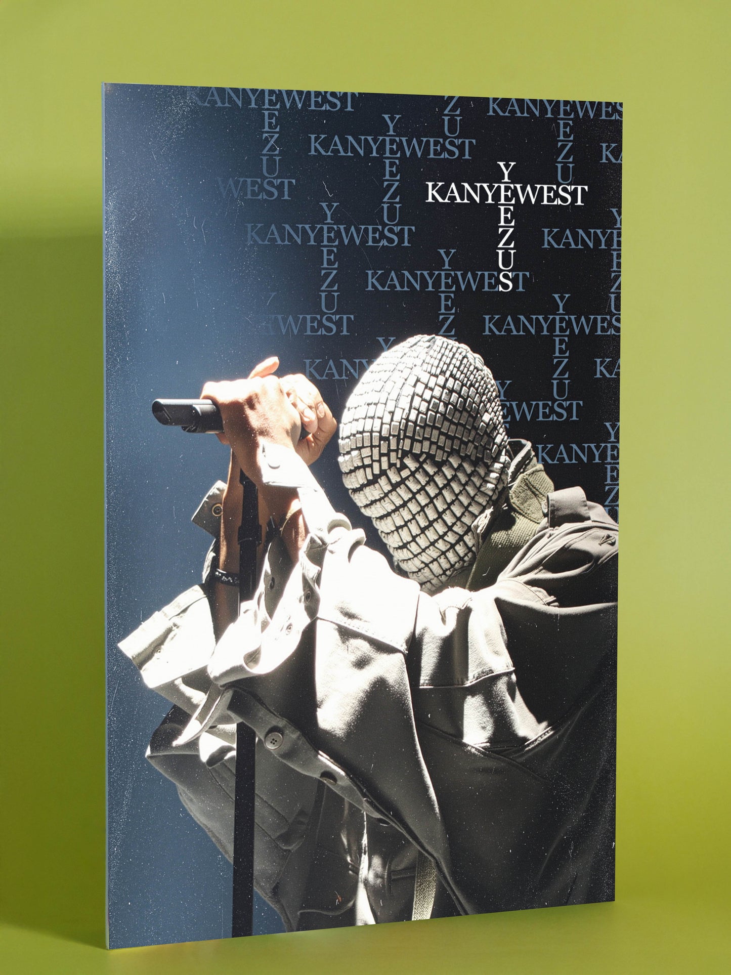 Kanye West “Yeezus Tour” Masked Performance Poster