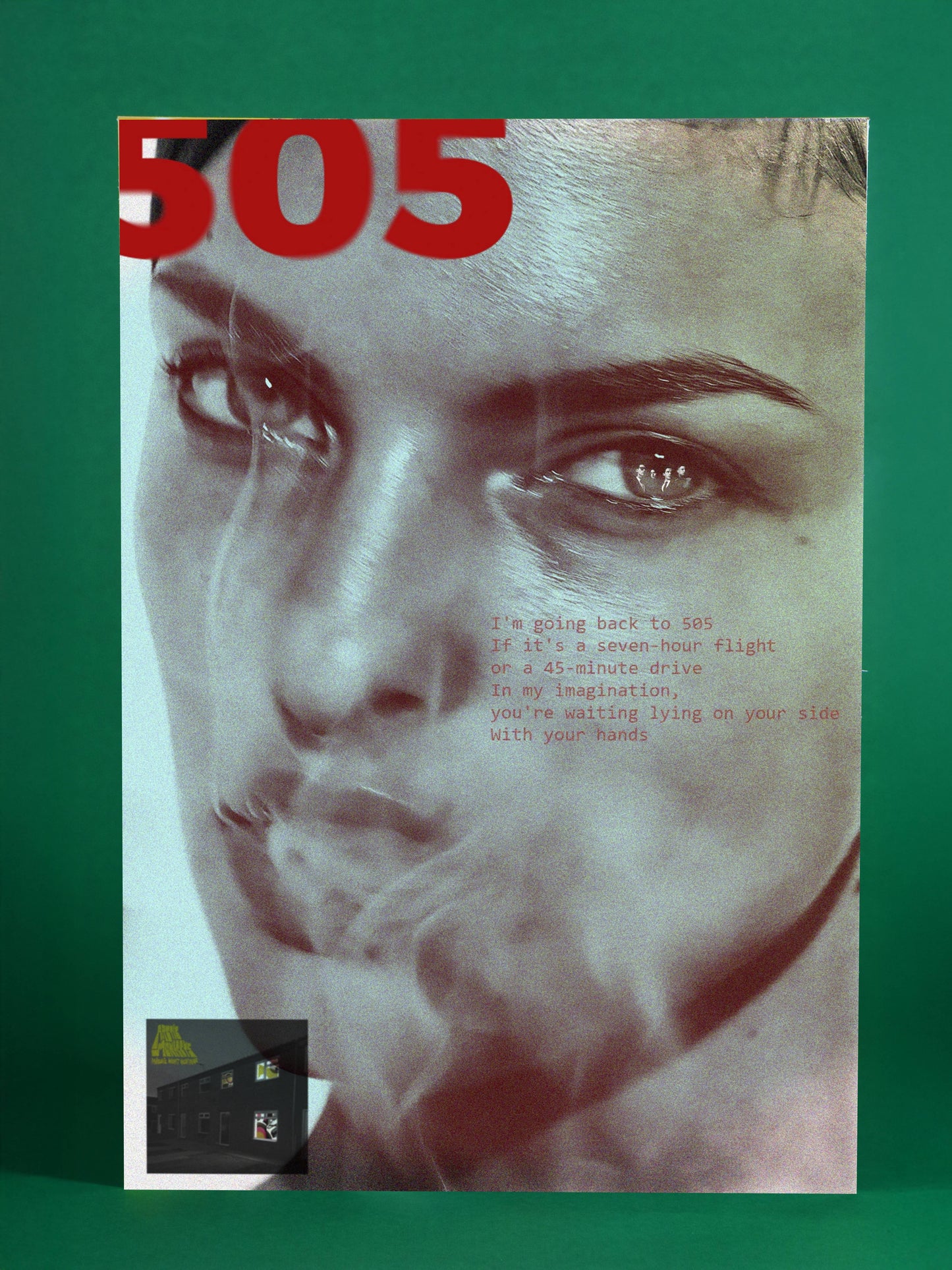 505 - Minimalist modern music poster