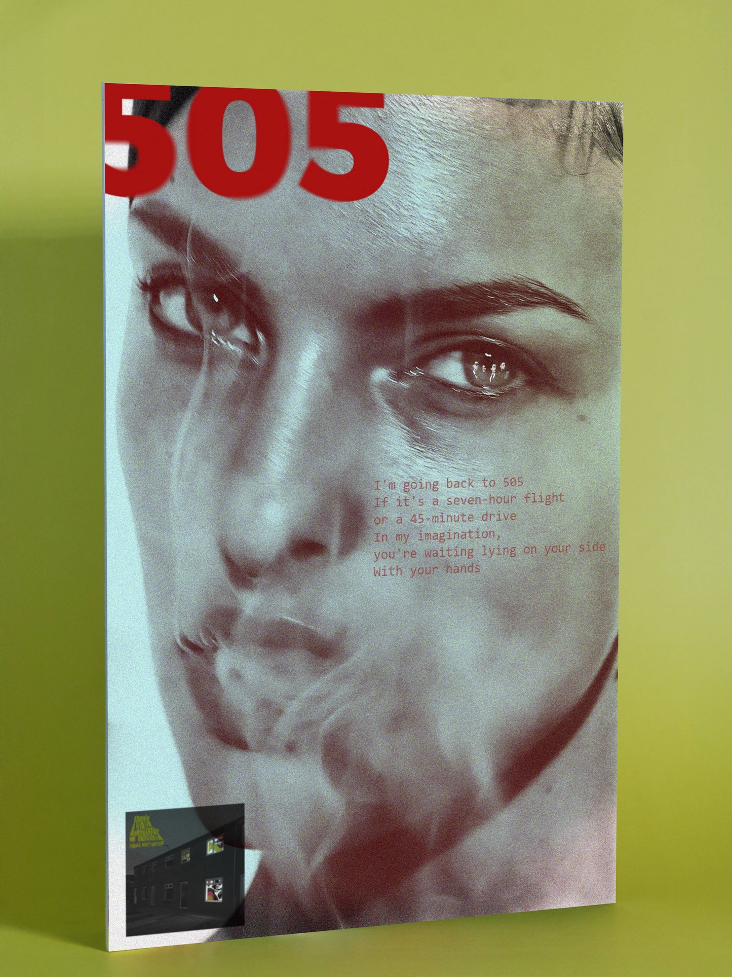505 - Minimalist modern music poster