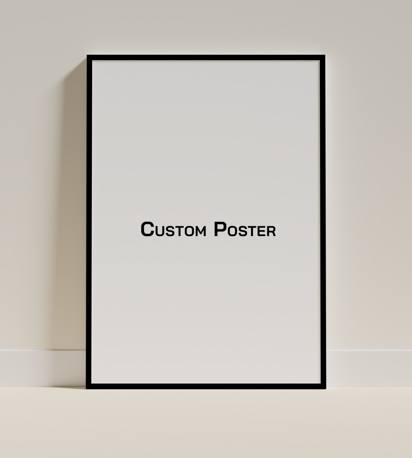 Customize Your Wall Poster