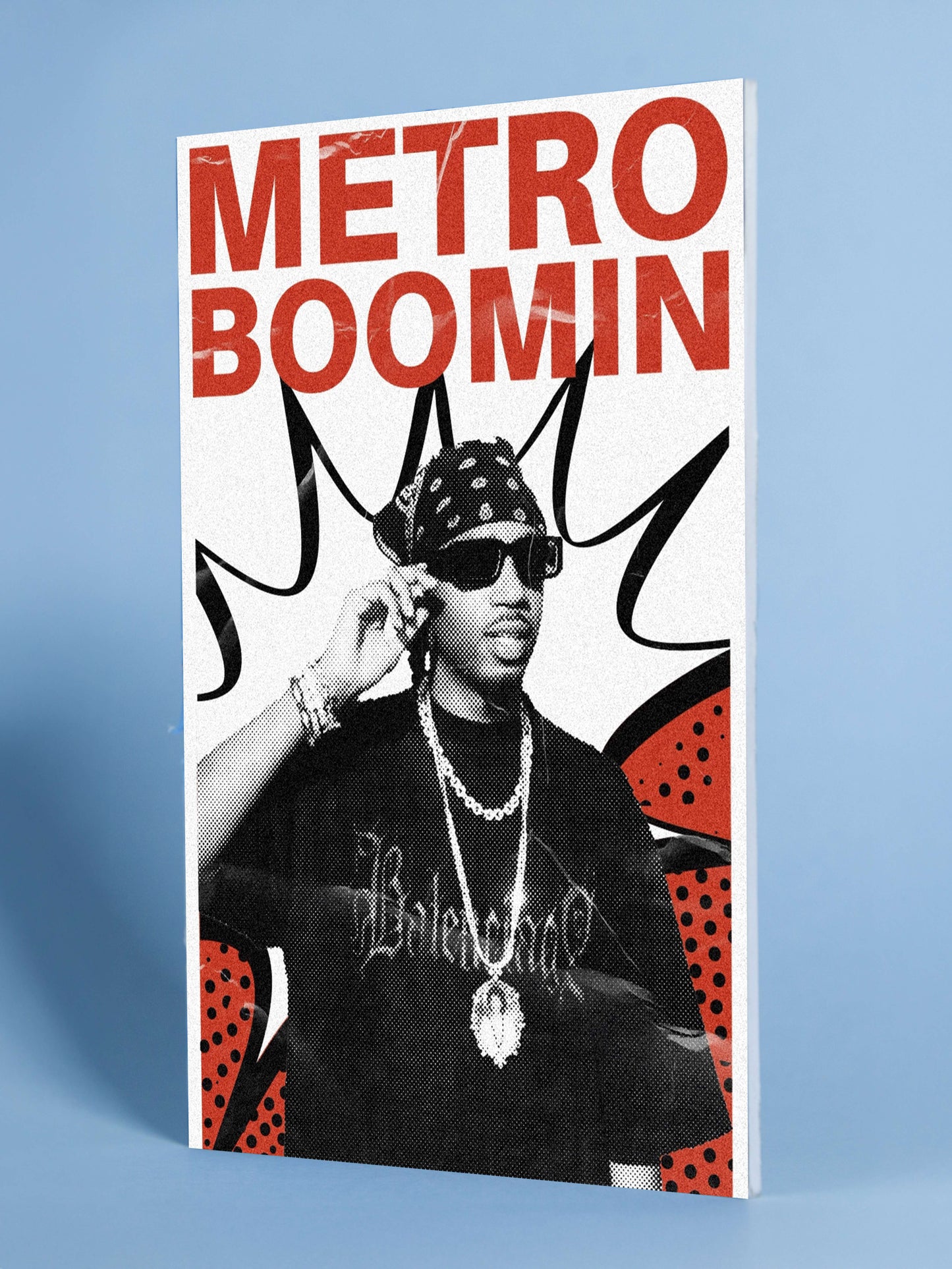 Metro Boomin Pop Art Poster – Hip-Hop Legend Edition