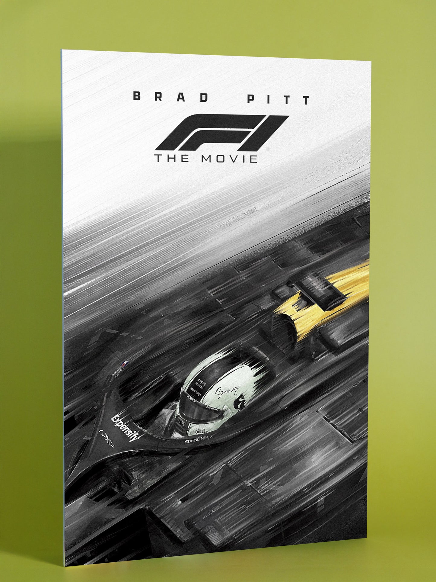Brad Pitt F1 The Movie Official Poster
