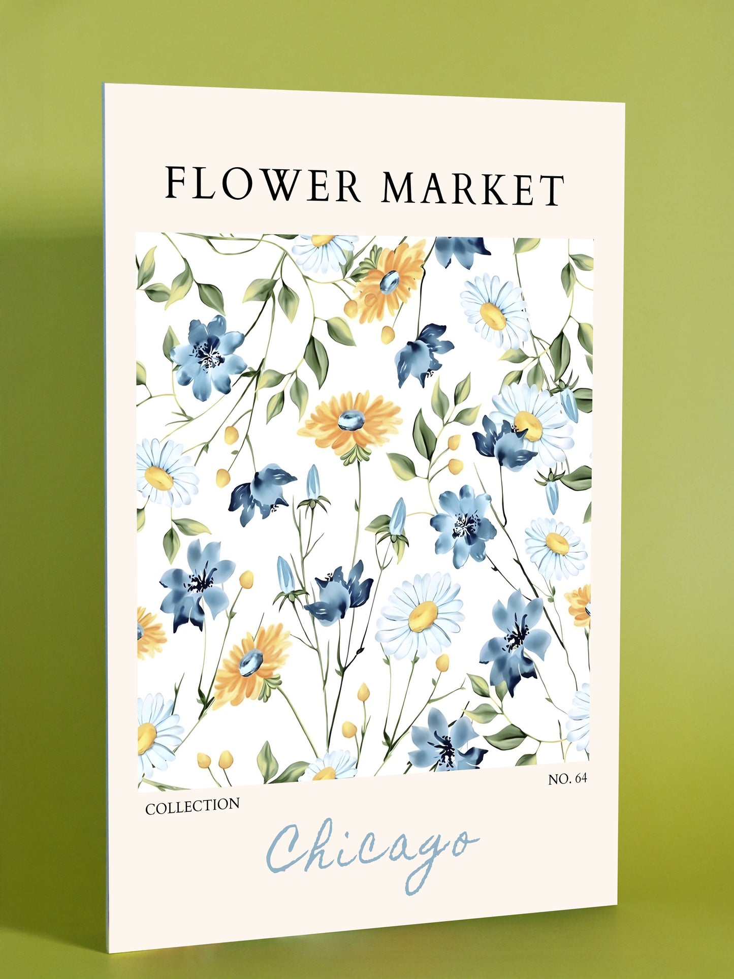 Chicago Flower Market Art