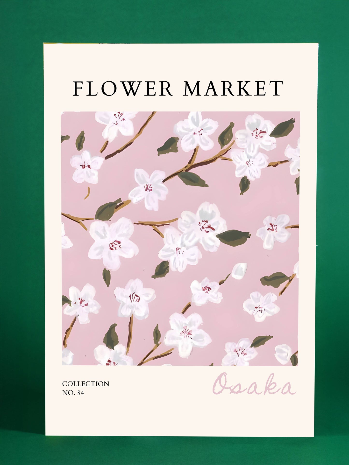 Osaka Flower Market – Sakura Branches Art
