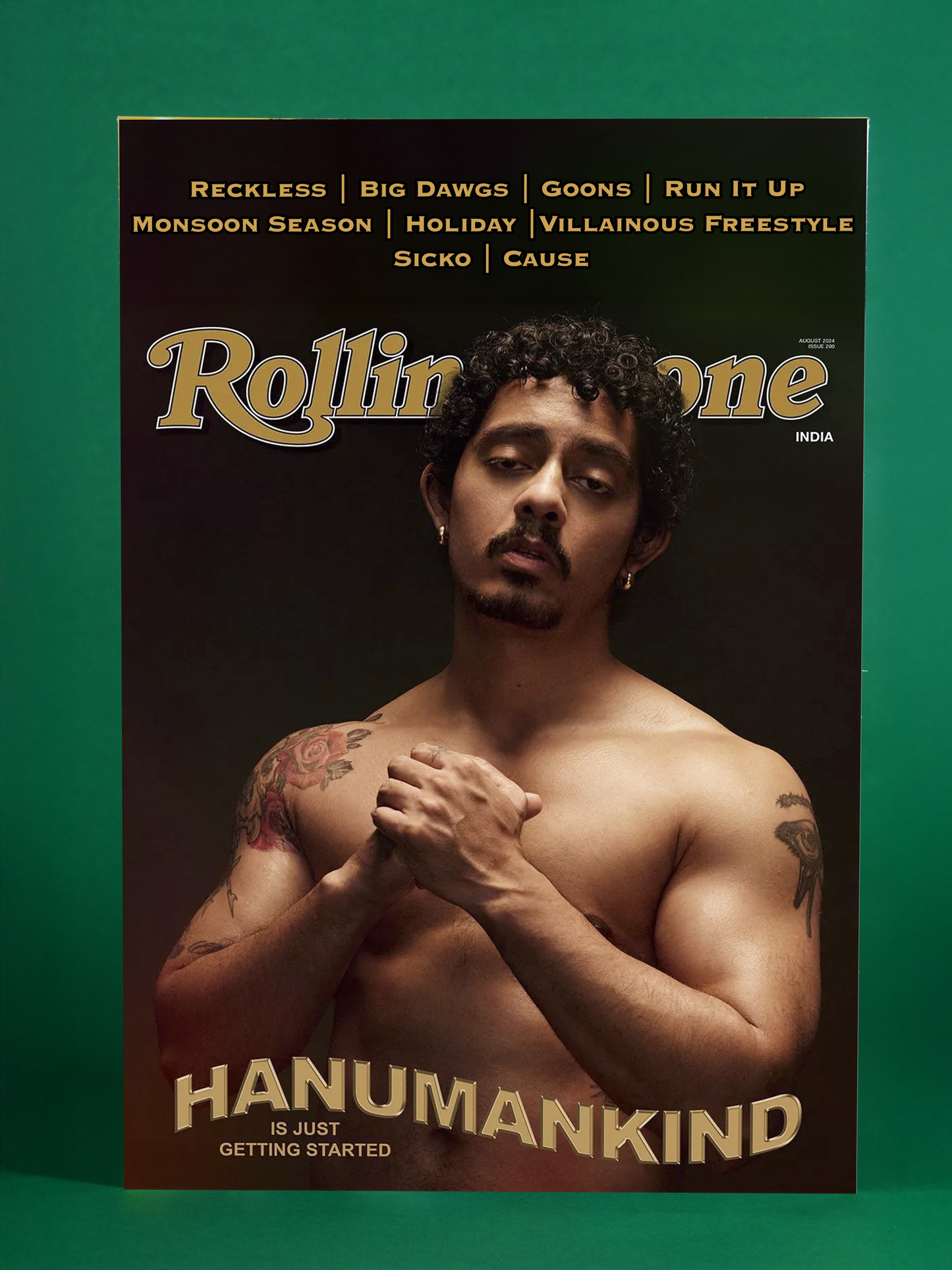 Hanumankind Rolling Stone India Cover Poster
