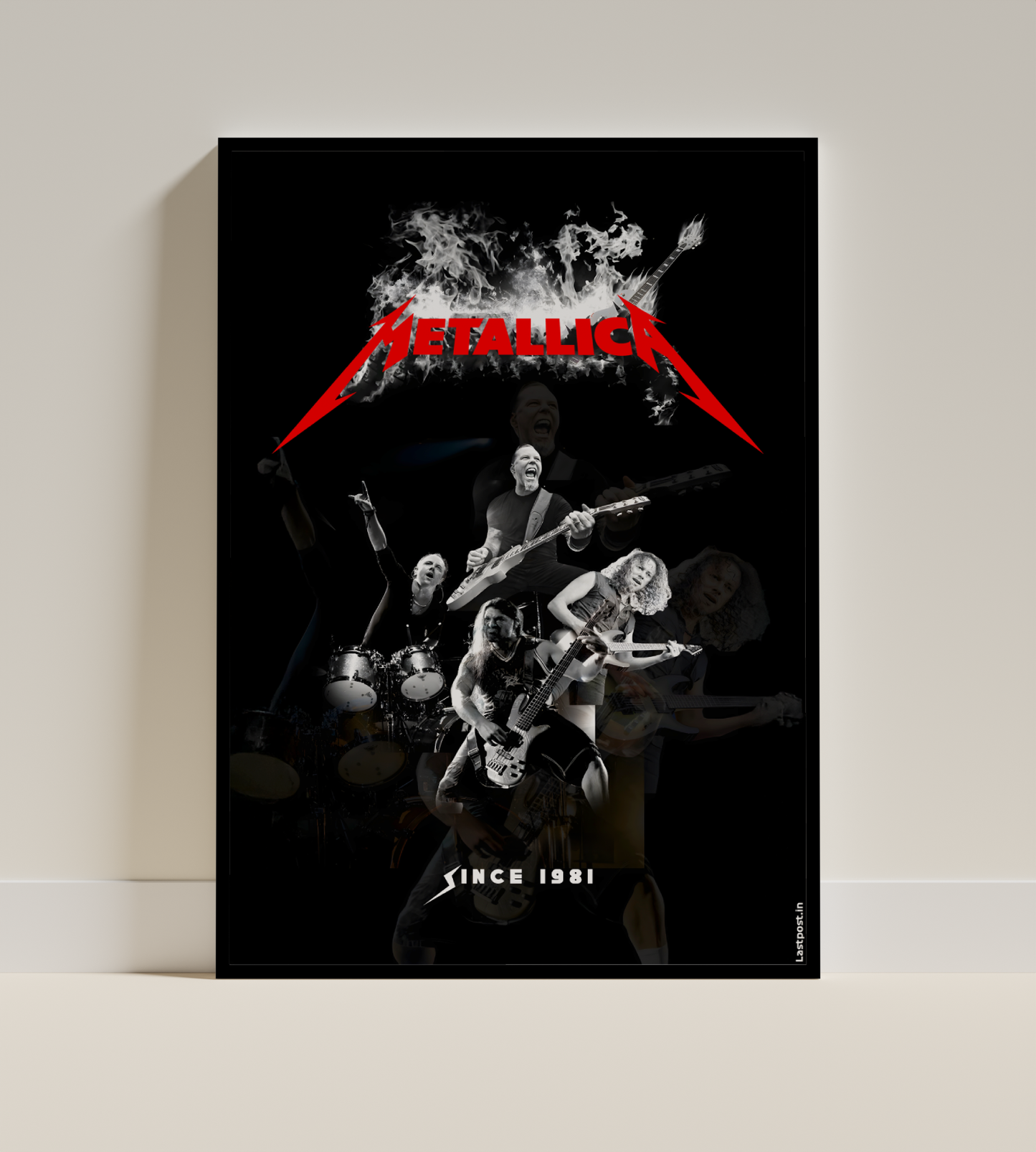 Metallica – Black Smoke Legends Poster