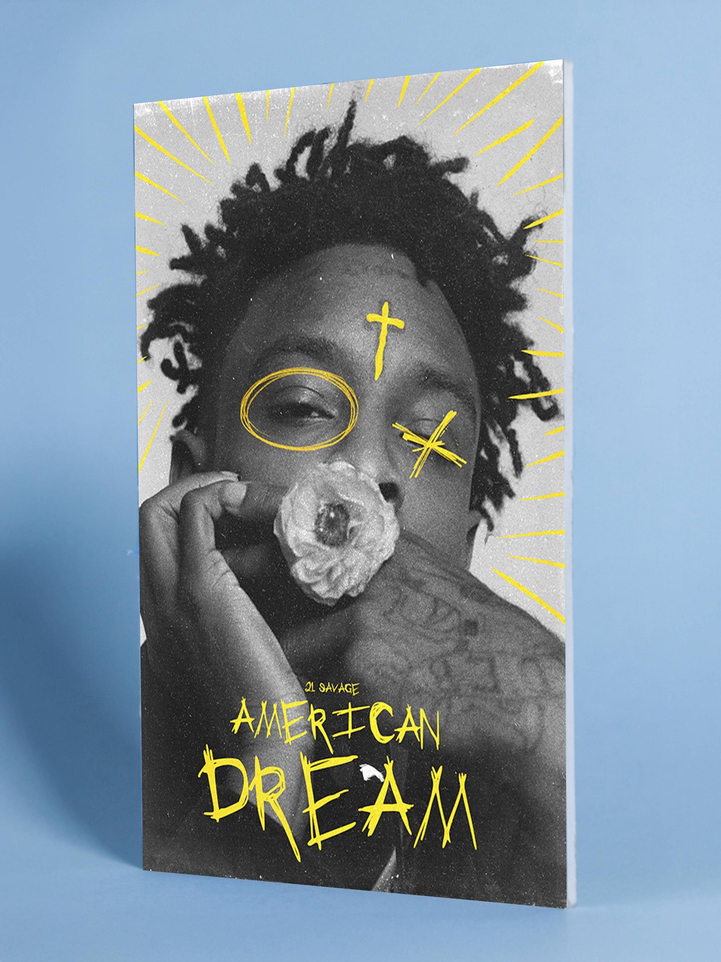 American Dream Graffiti Art Poster