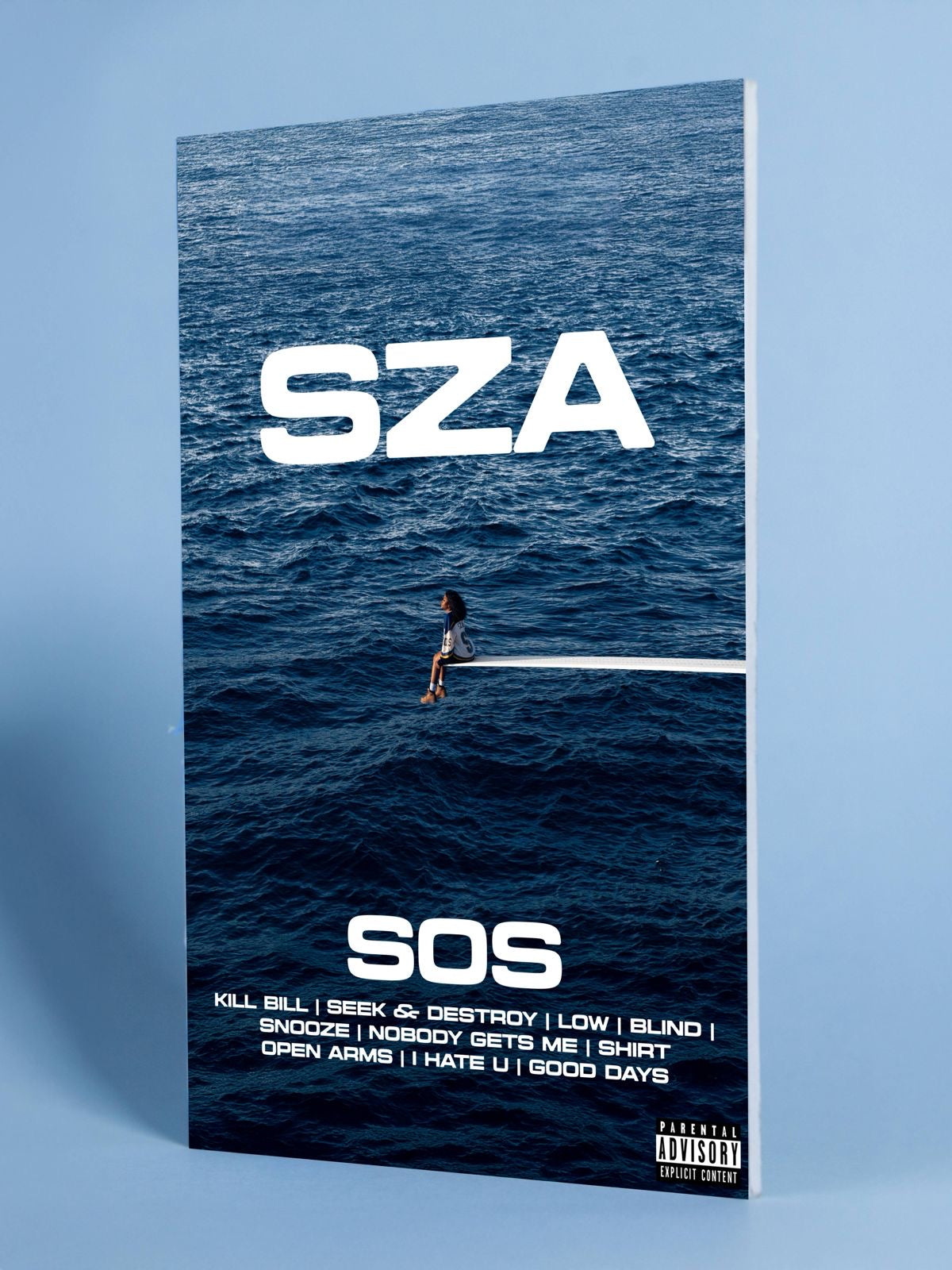 SZA – SOS Ocean Waves Poster
