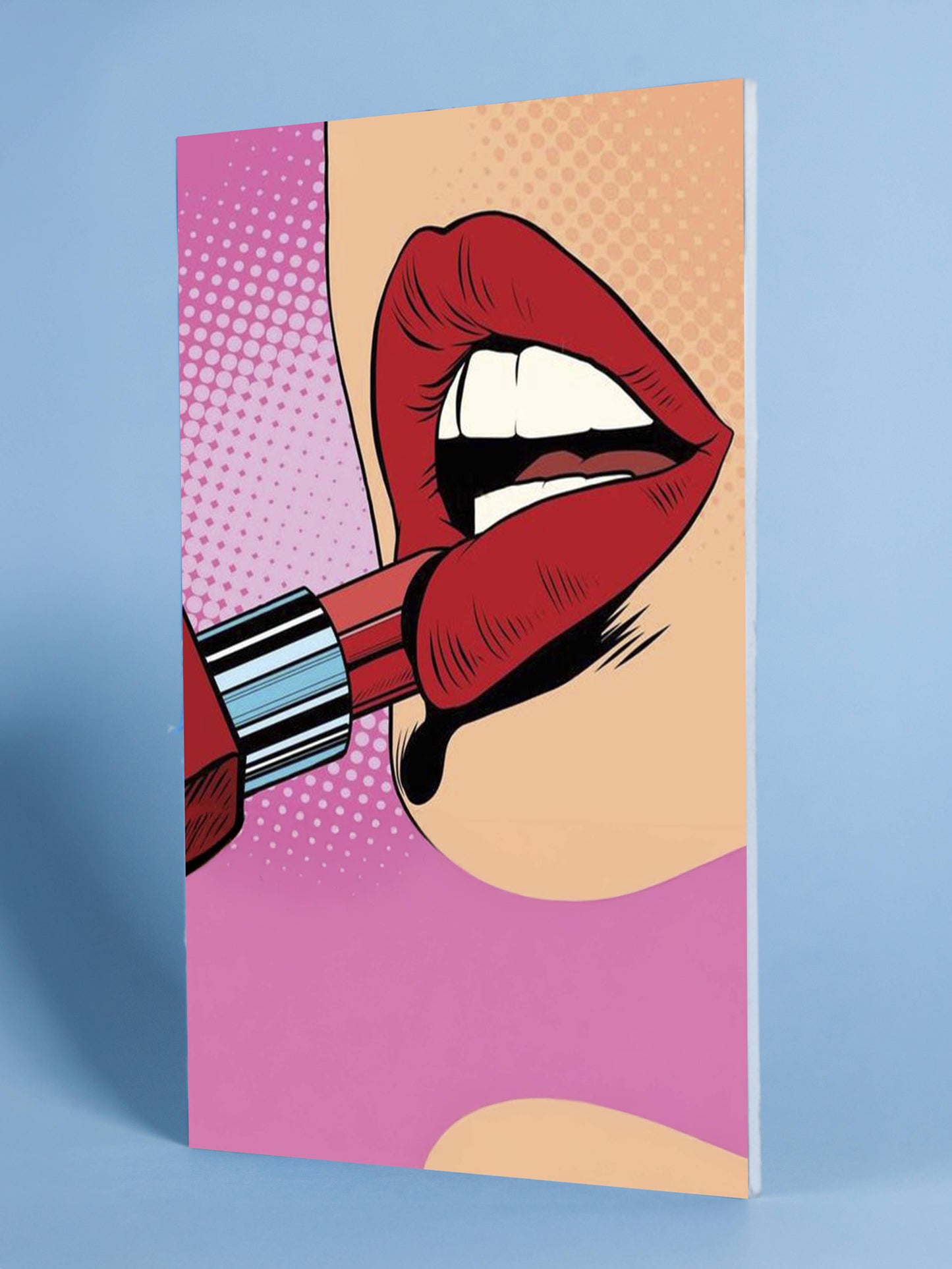 Pop Art Red Lipstick