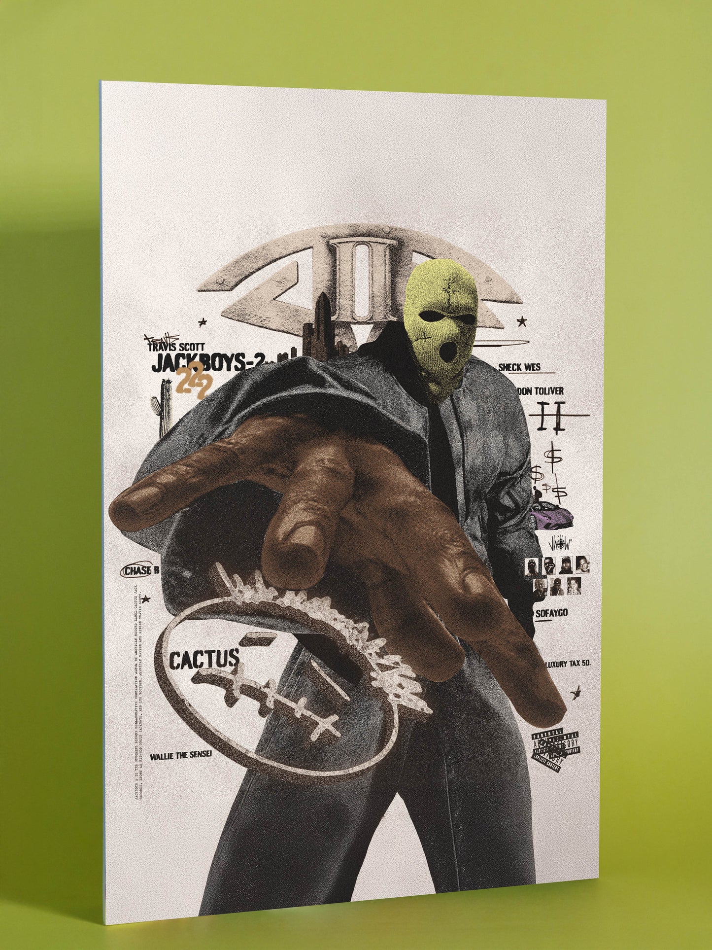 Travis Scott x Cactus Jack “JACKBOYS II” Art Print