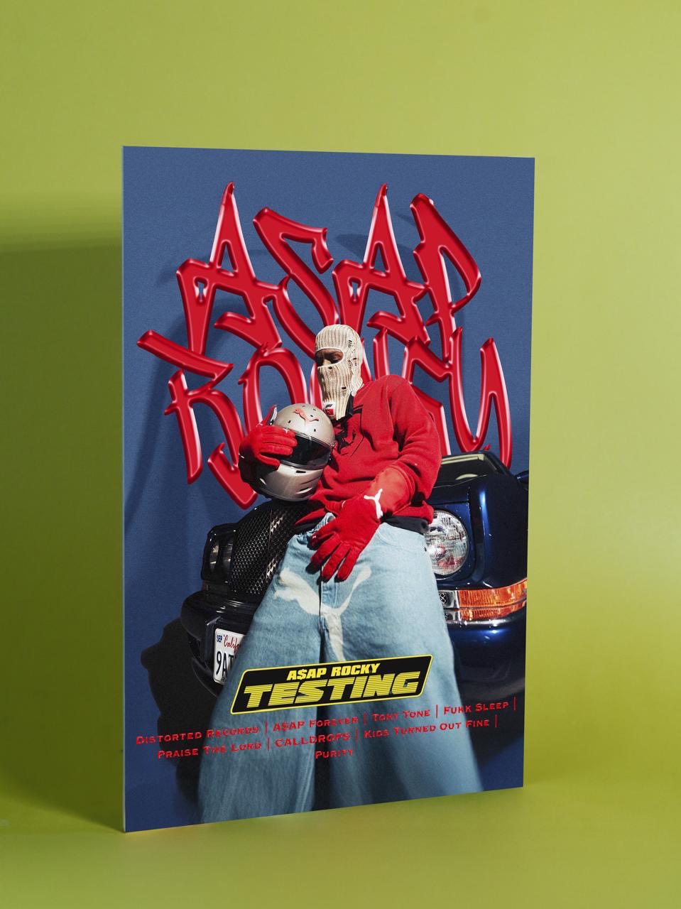 ASAP Rocky “Testing” Graffiti Edition Poster
