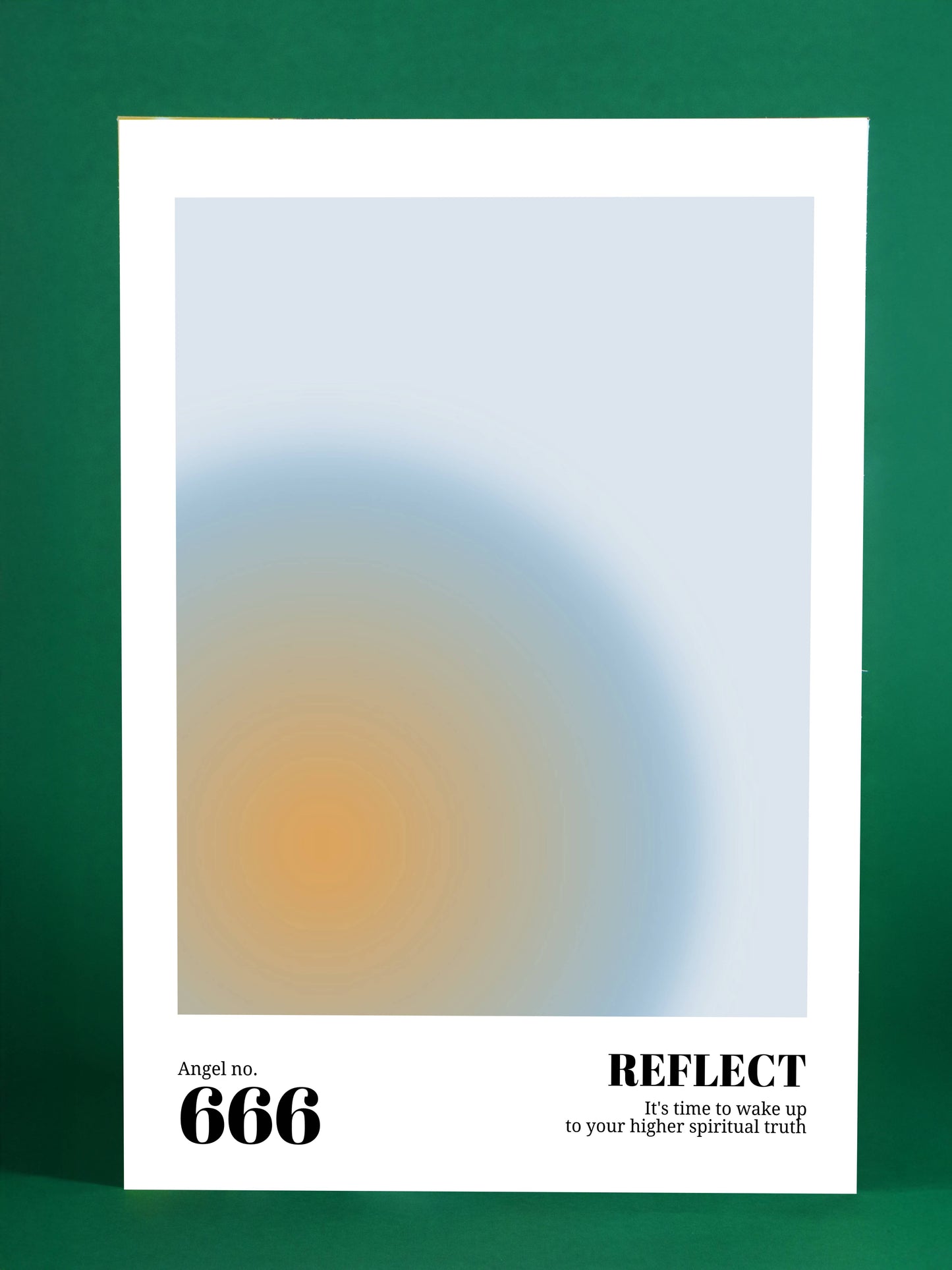 Reflect – Angel Number 666 Spiritual Art