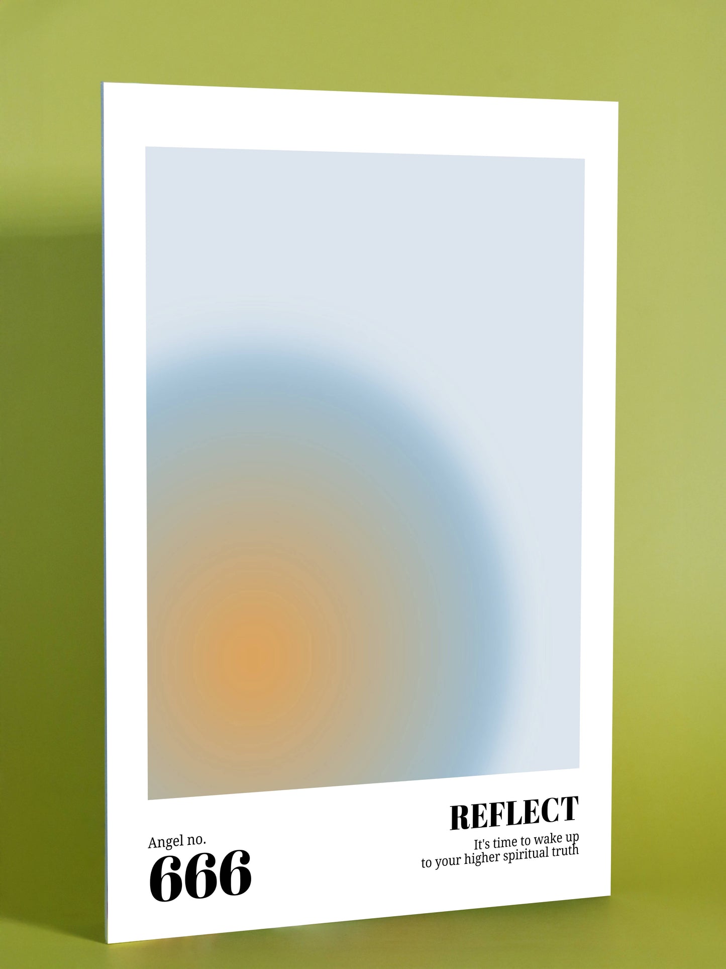 Reflect – Angel Number 666 Spiritual Art