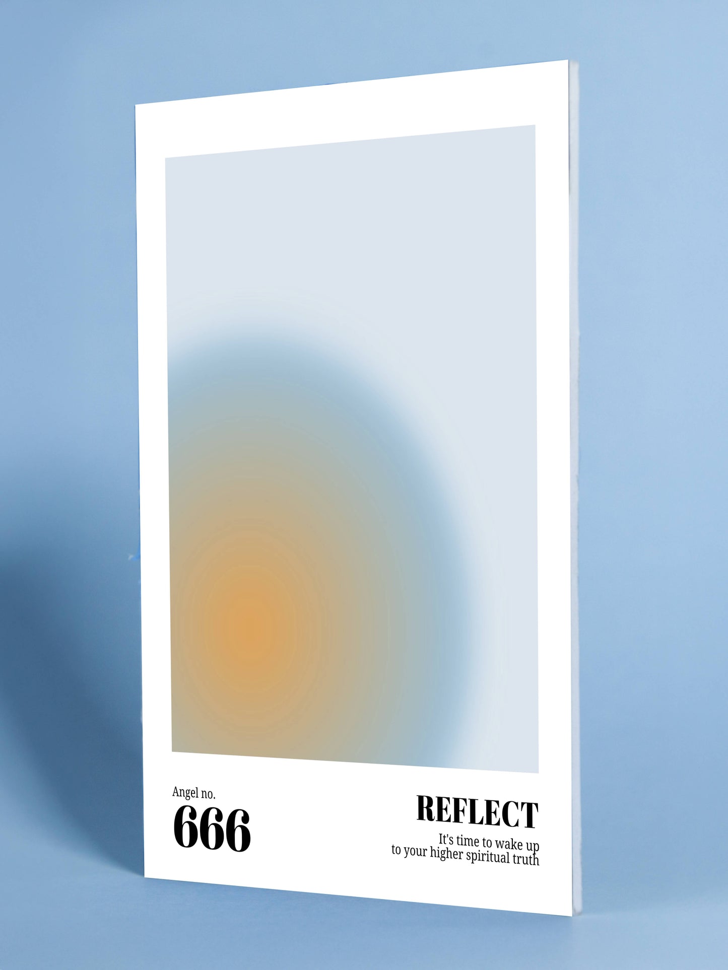 Reflect – Angel Number 666 Spiritual Art