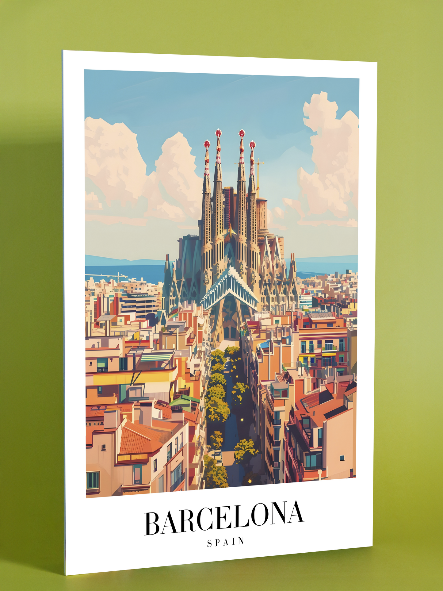 Barcelona Sagrada Familia Poster