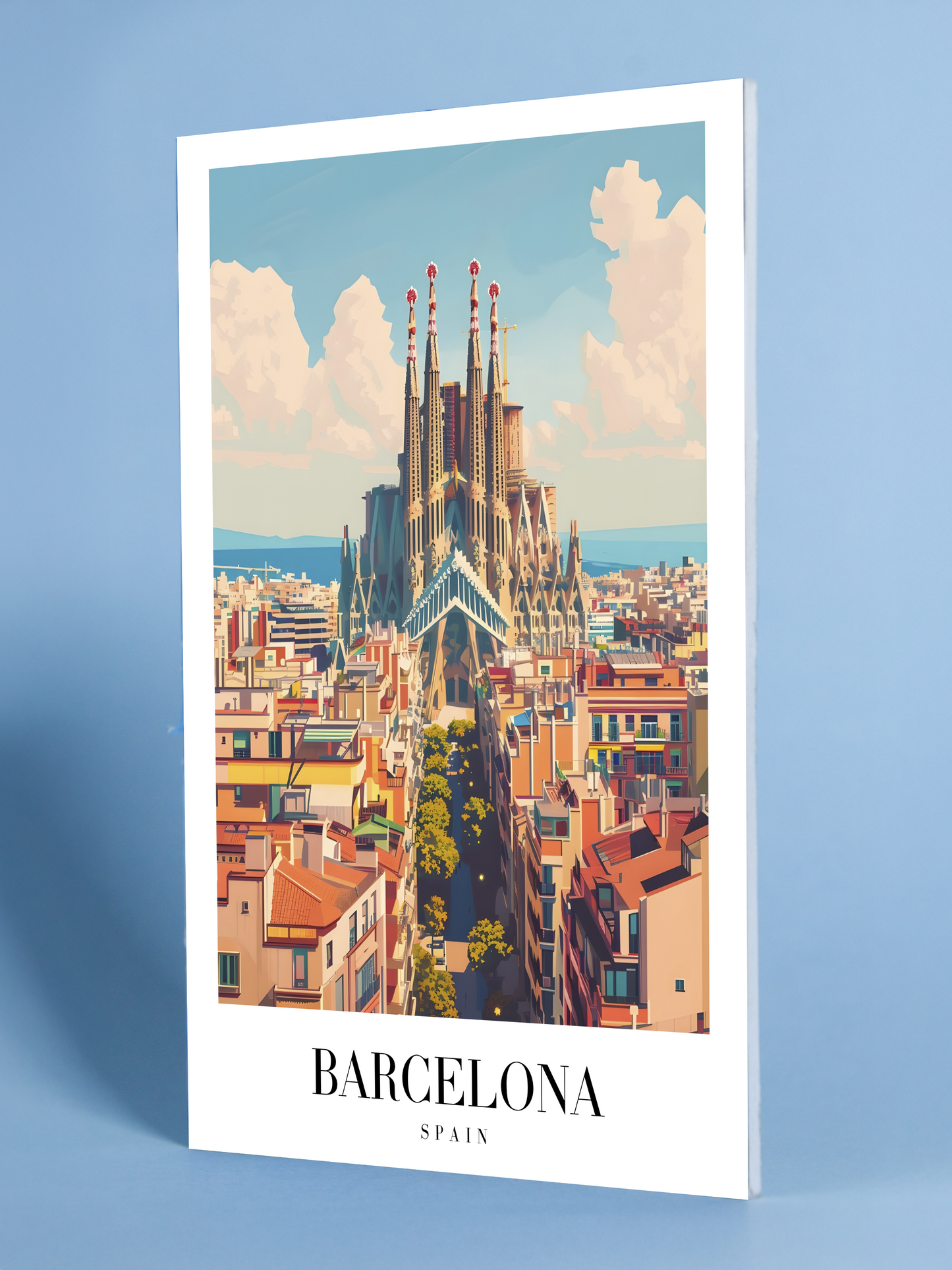 Barcelona Sagrada Familia Poster