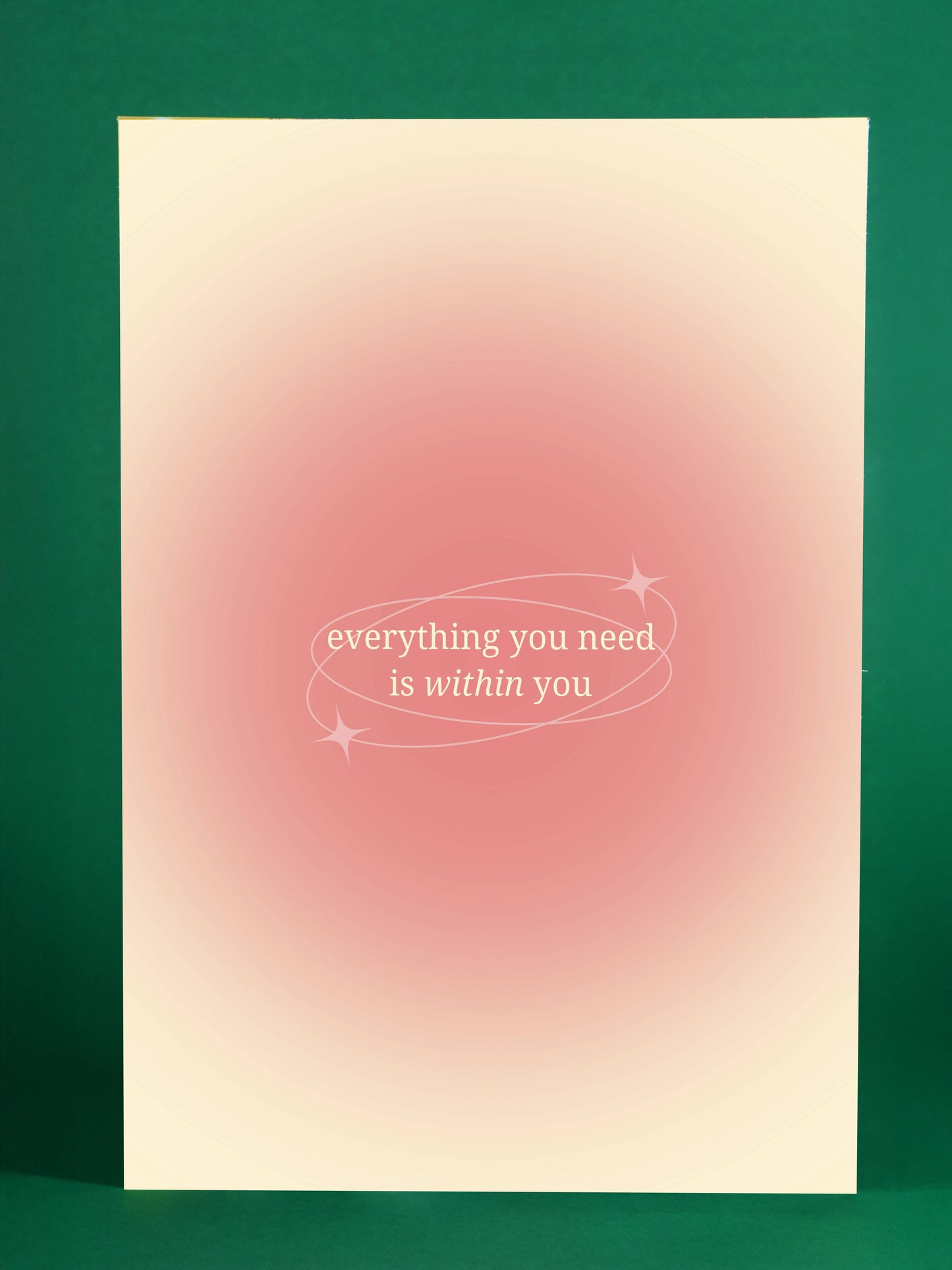Inner Strength Motivational Poster