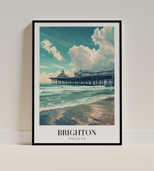 Brighton Pier Seaside Print